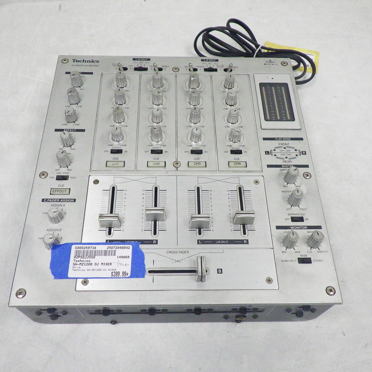 TECHNICS Technics SH-MZ1200 DJミキサー テクニクス SH-MZ1200 DJ