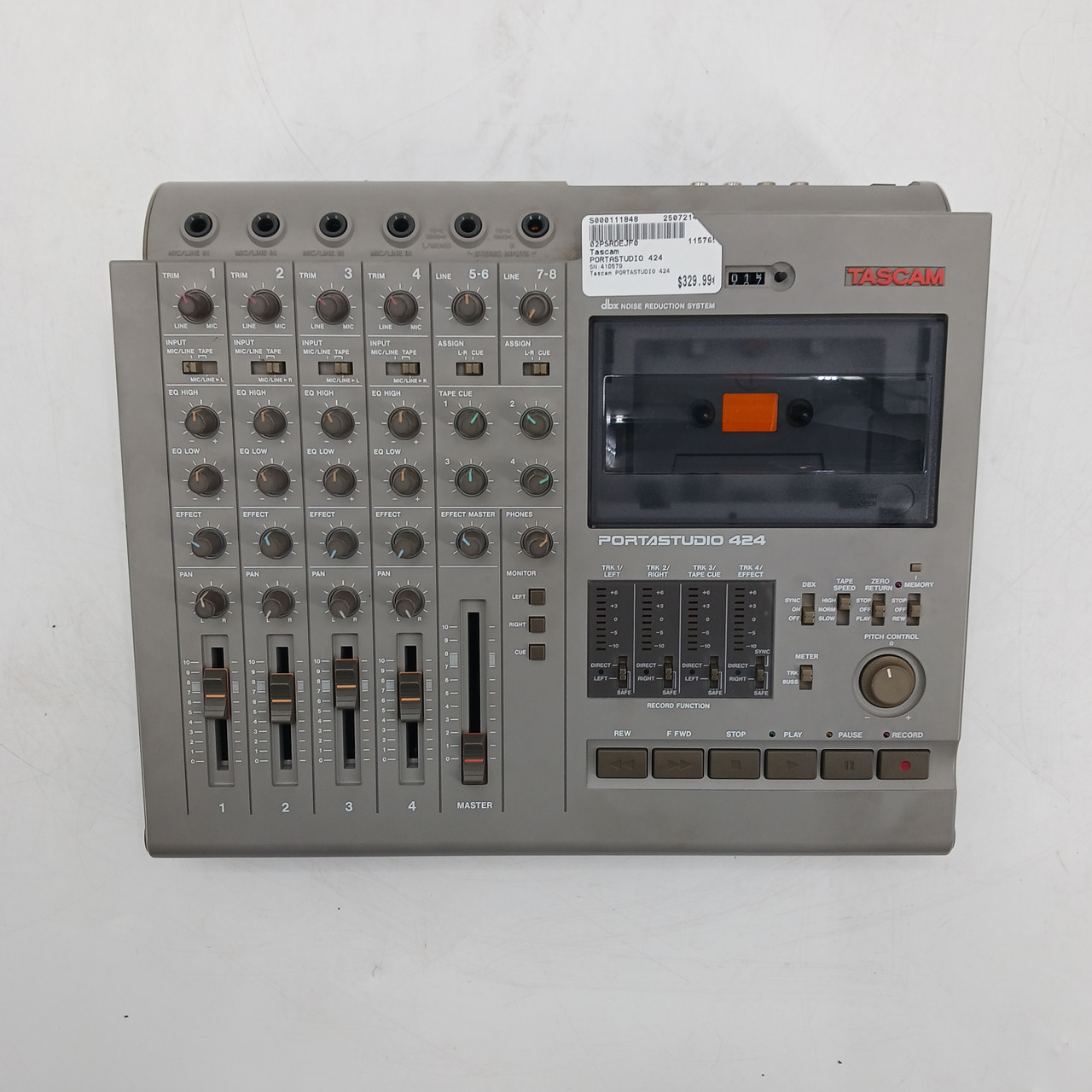 Used Tascam PORTASTUDIO 424 Compact Recording Device
