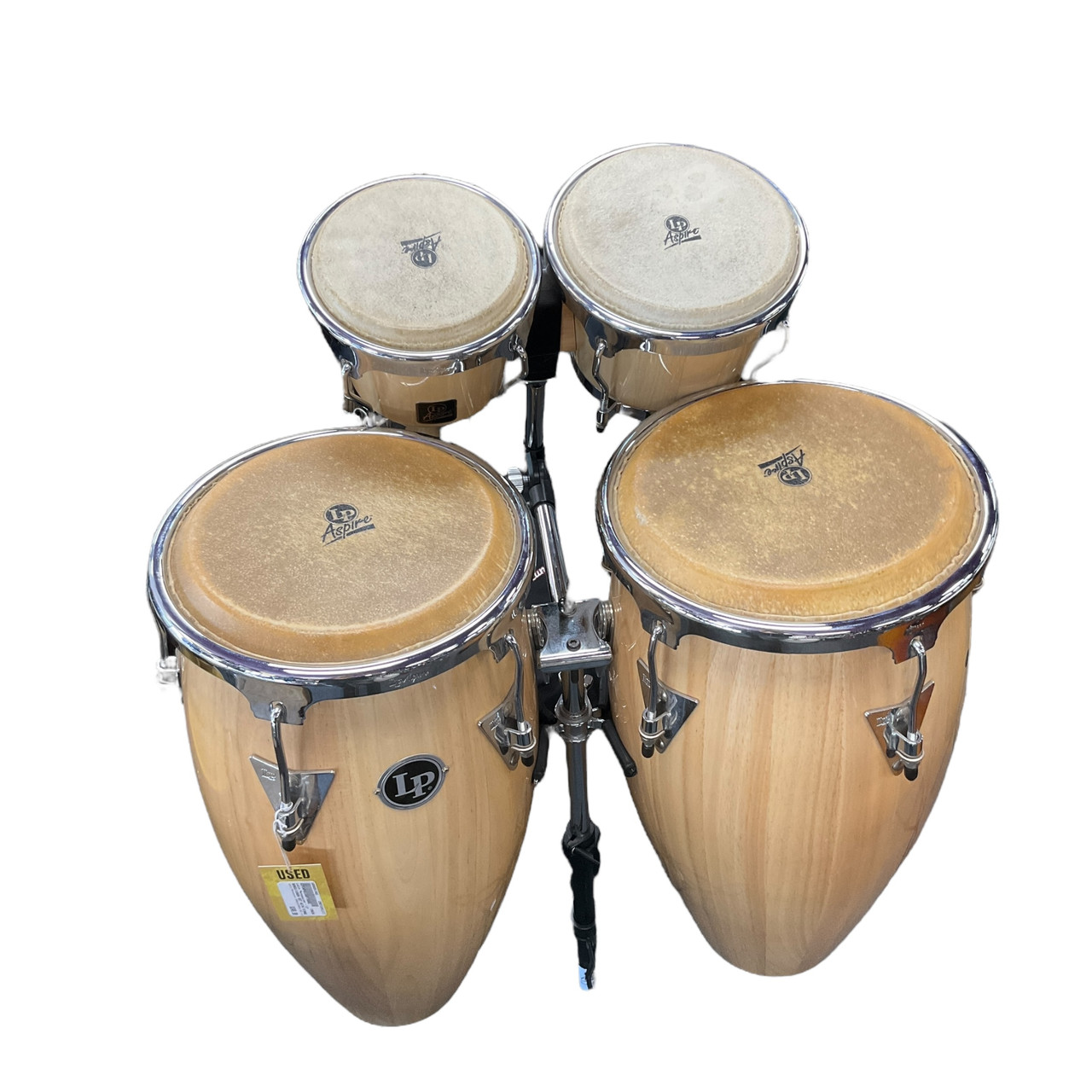 Used Latin Percussion - LP Bongo/conga Set With Stand Conga