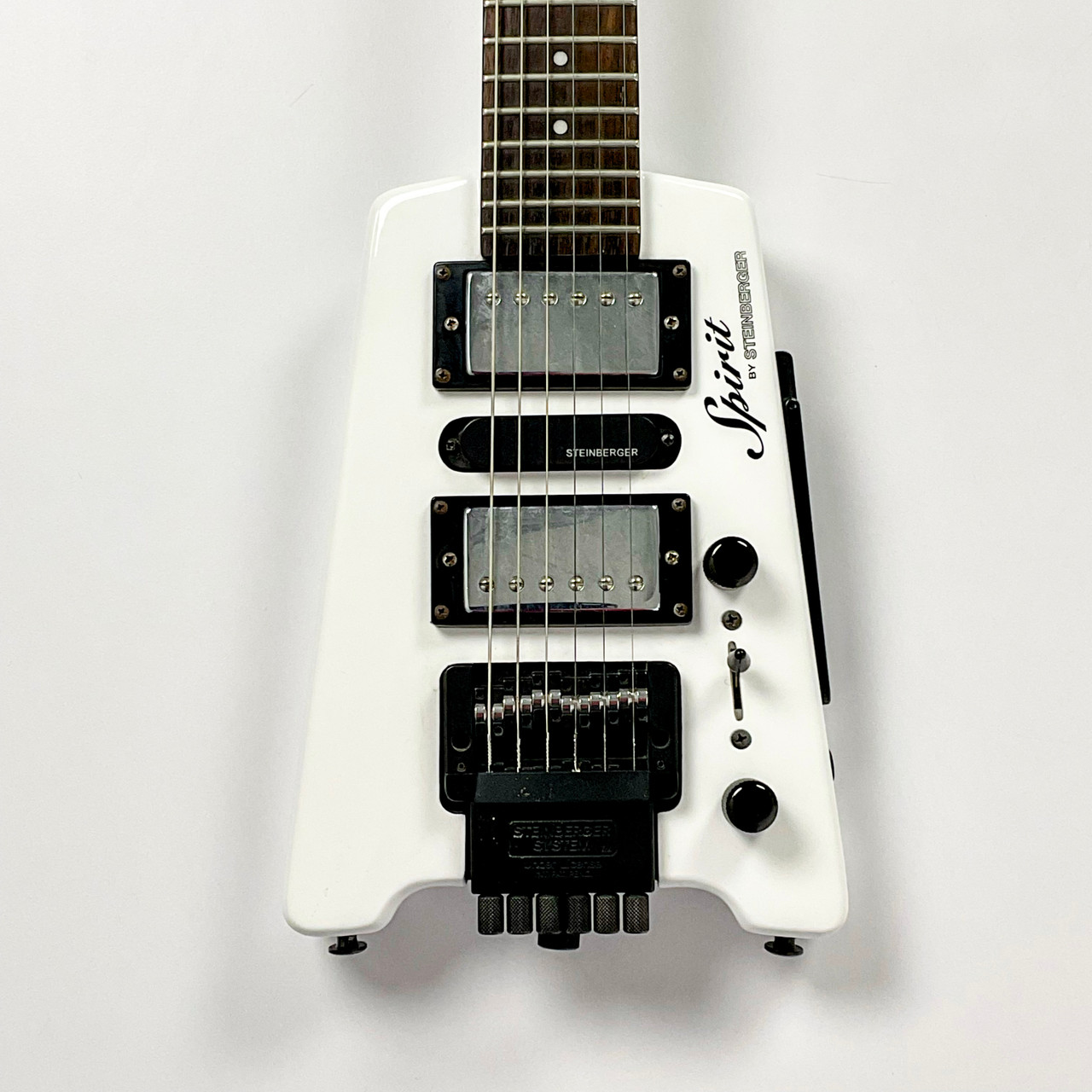 Used Steinberger SPIRIT Electric Guitar White 6-String