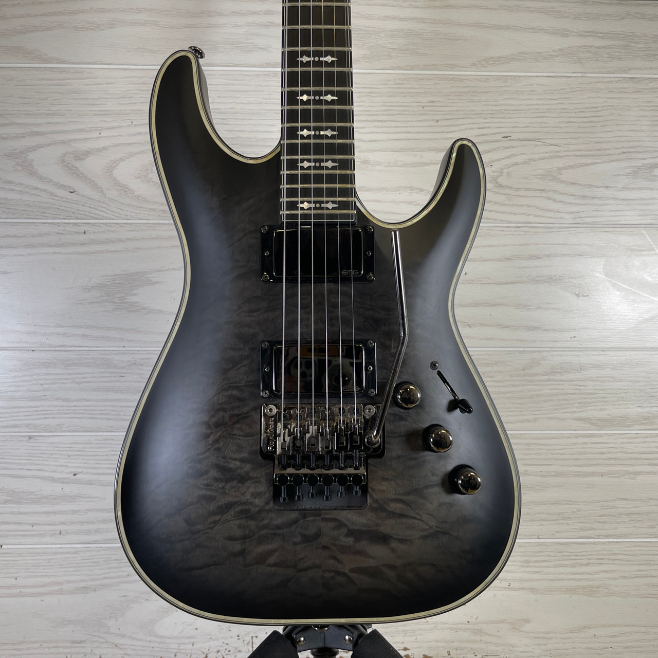 Used Schecter HELLRAISER EXTREME C-1 FR E Double Cut