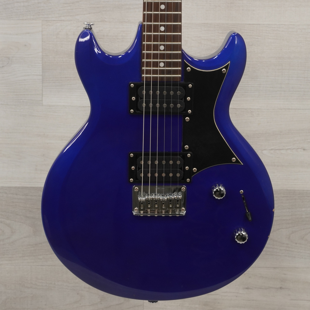 Used Ibanez GAX30 Double Cut Electric Guitar Blue 6-String