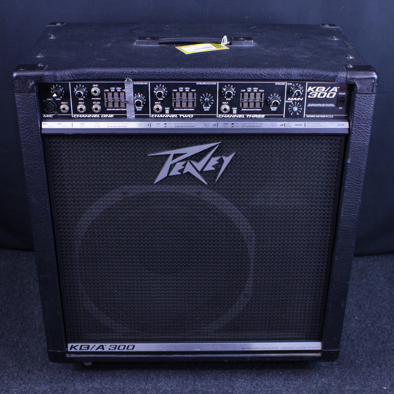 Peavey ピーヴィKB/A 300 USA製 アメリカ アンプ キャスター付 Used Peavey KB/A 300 KEYBOARD AMP AS-IS Keyboard Amplifier