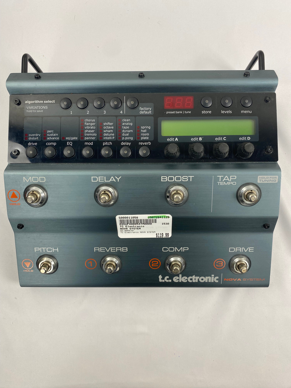 Used TC Electronic NOVA SYSTEM Floorboard Amp Modeling + FX