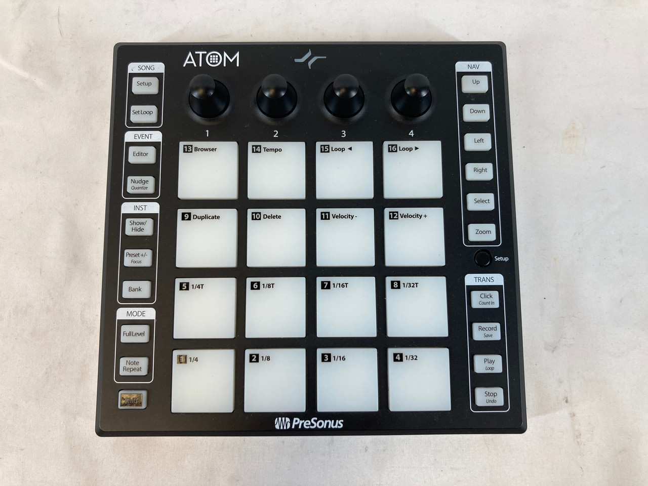 Used Presonus Atom SQ Controller Pad