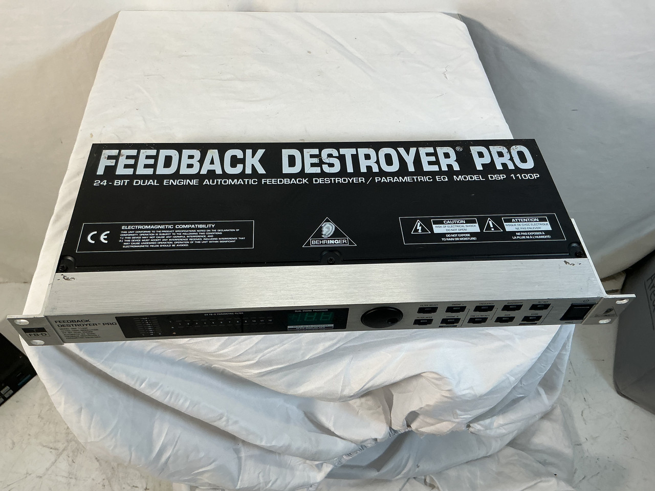 Used Behringer DSP1100P FEEDBACK DESTROYER Pro Sound Effects