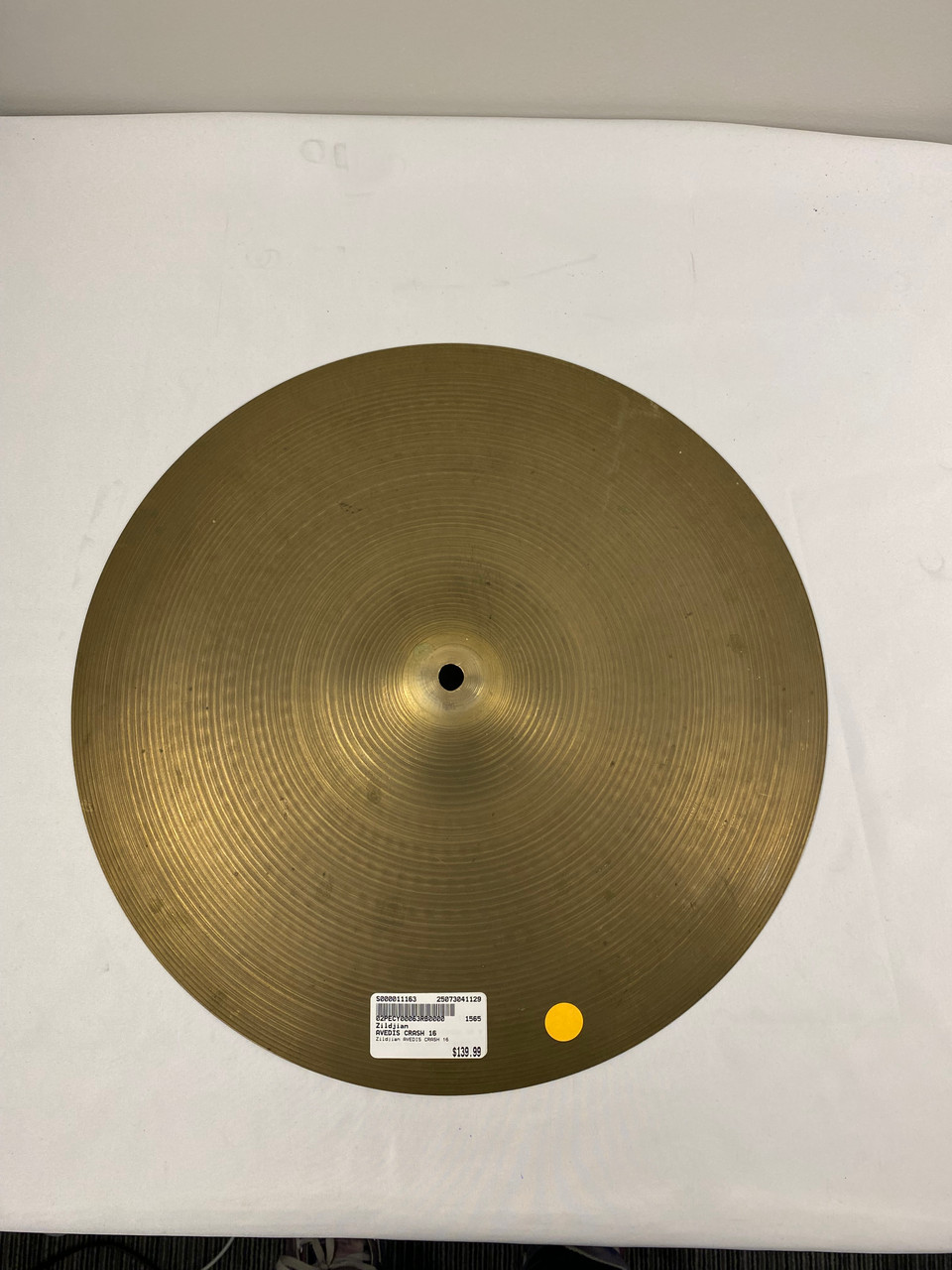 Used Zildjian AVEDIS CRASH 16 Vintage Crash Cymbal 16