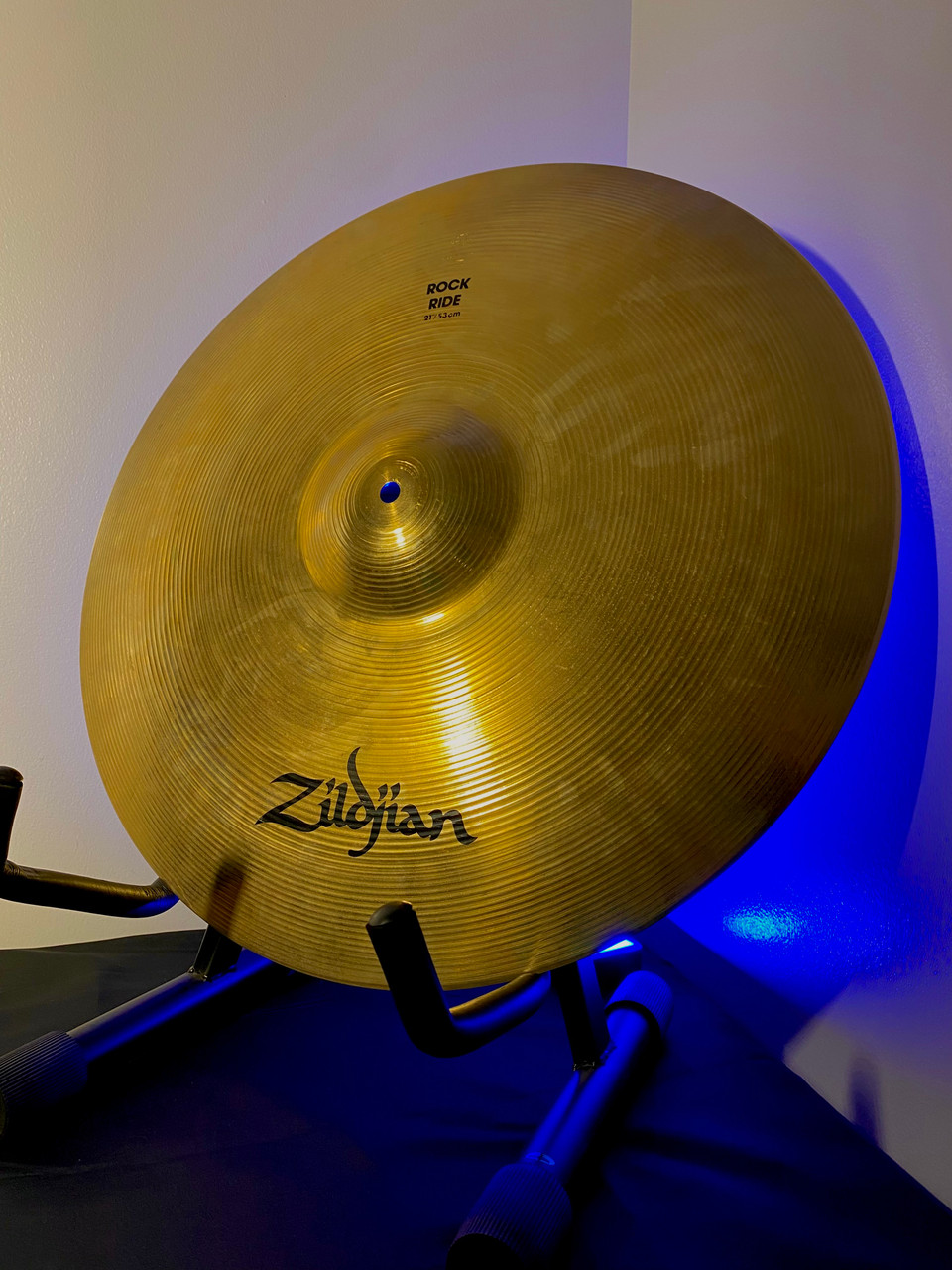 Used Zildjian AVEDIS ROCK RIDE 21 Ride Cymbal 21