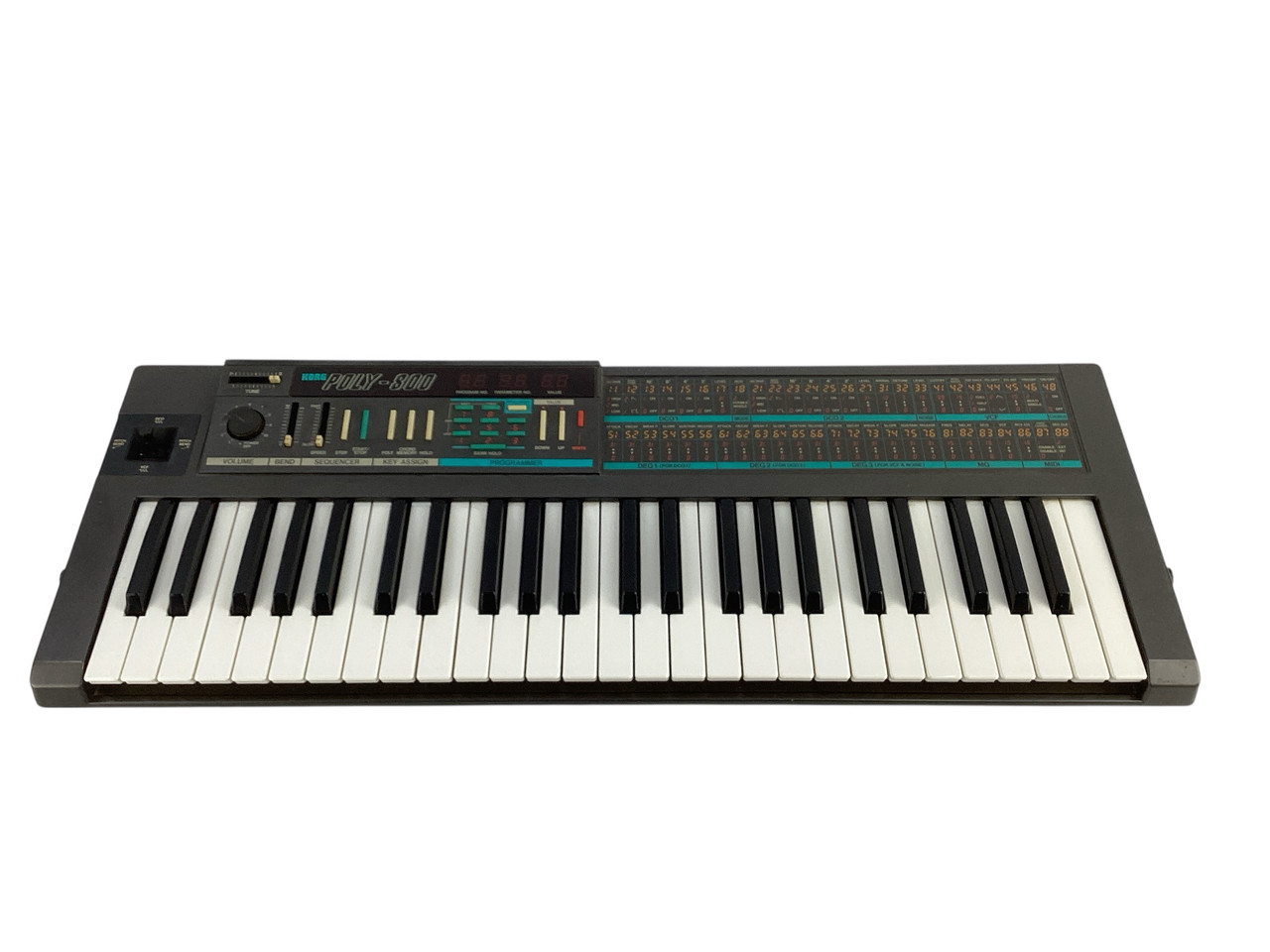 KORG POLY-800 シンセサイザー Used Korg POLY 800 ANALOG SYNTH W/AC Vintage 49-Key Synthesizer 49-Key