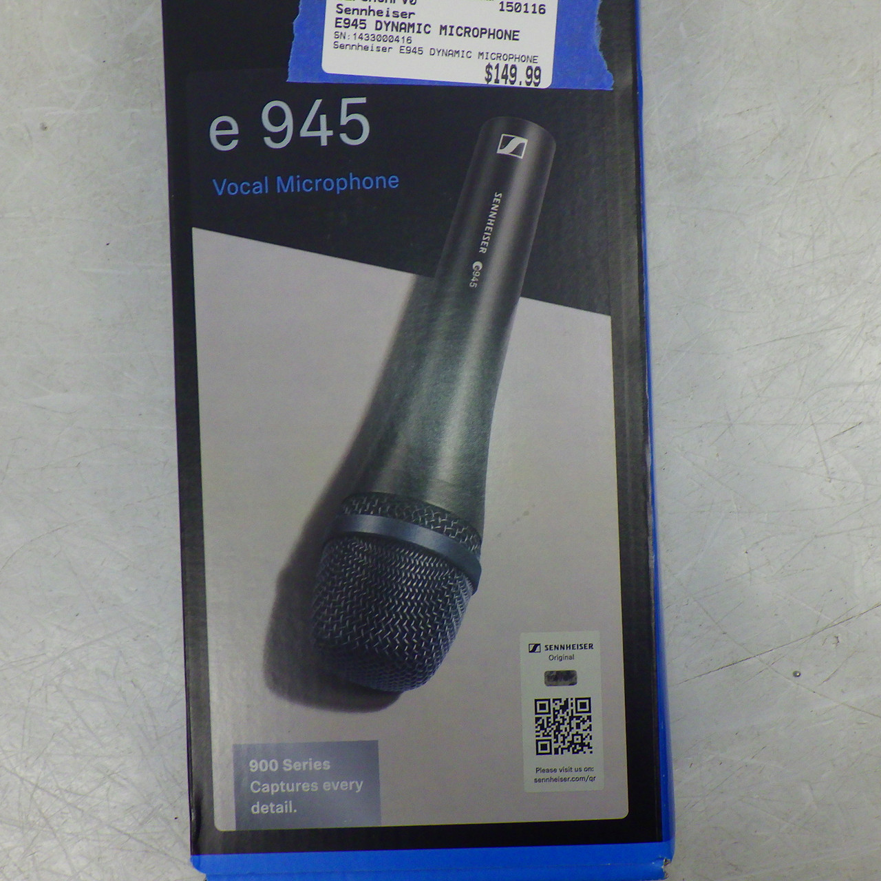 Used Sennheiser E945 DYNAMIC MICROPHONE Dynamic Microphone