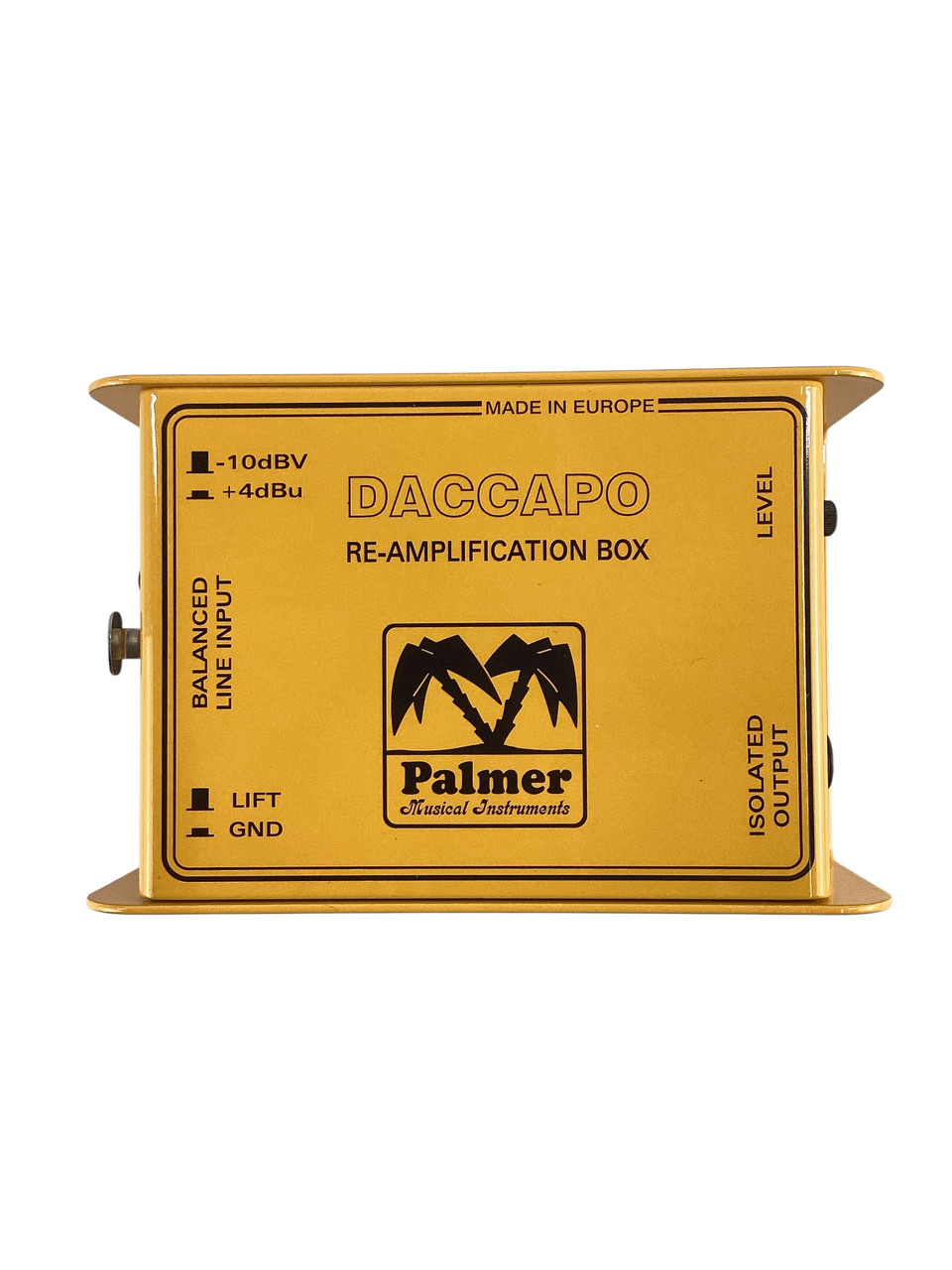 Used Palmer DACCAPO RE-AMP BOX Pro Sound Product