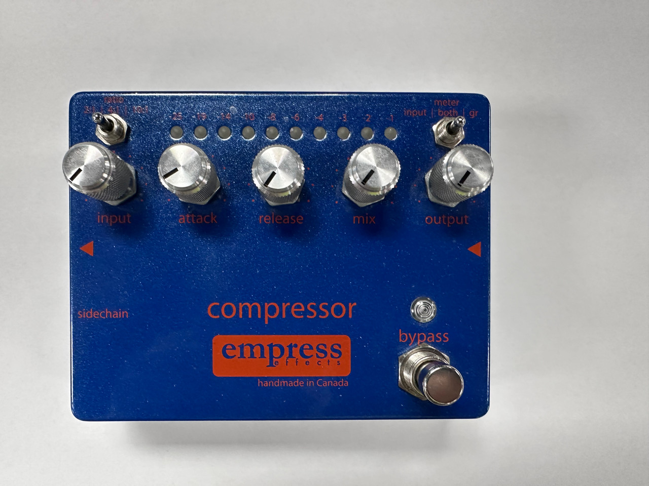Compressor Empress Effects Bass - MKII – Pedal Guitar Inc Silver