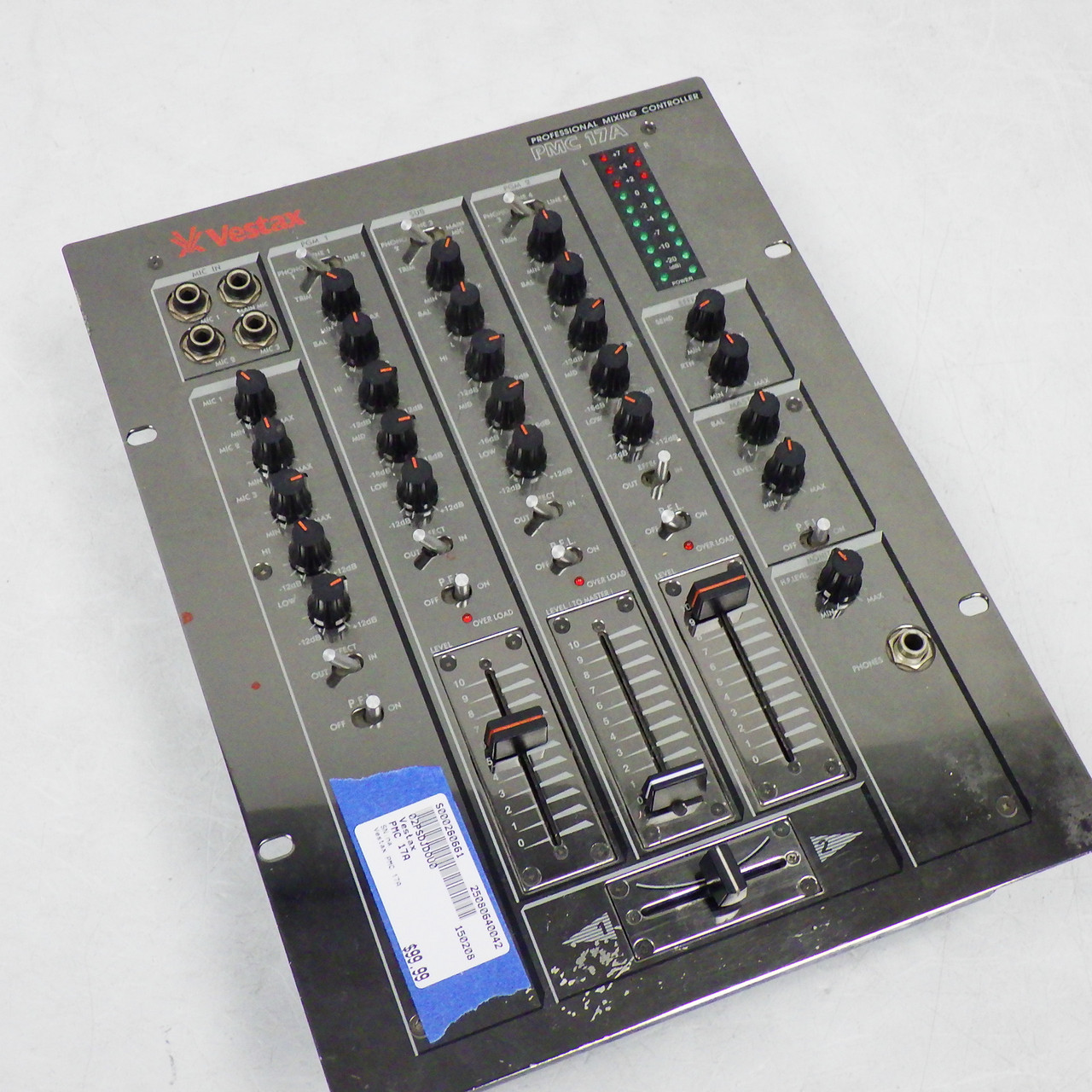 Vestax PMC-15MK2 ベスタクス DJ ミキサー ビンテージレア】Vestax ベ