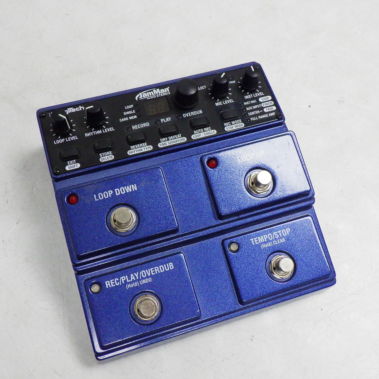 Used Digitech JAMMAN STEREO Guitar Effects Pedal