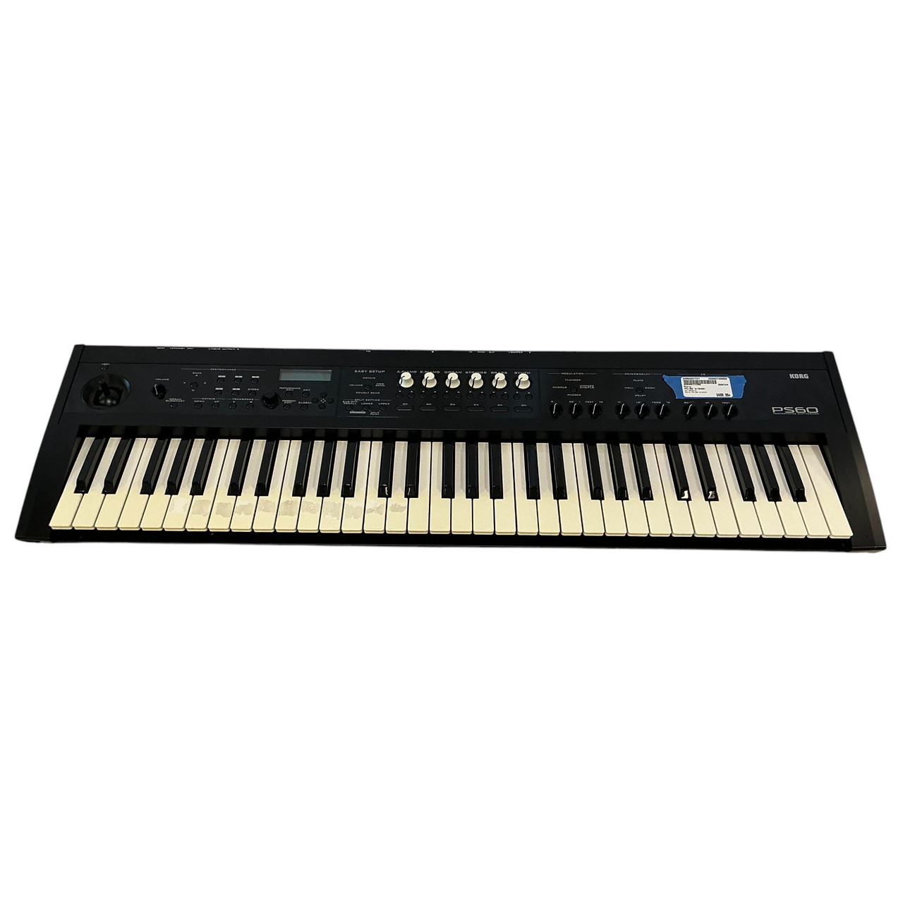 Used Korg PS-60 W/9VDC 61-Key Synthesizer 61-Key