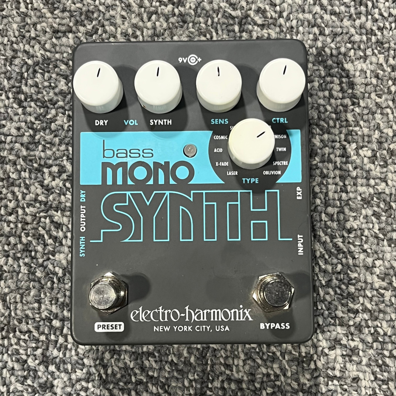 Used ELECTRO HARMONIX BASS MONO SYNTH Bass Pedal