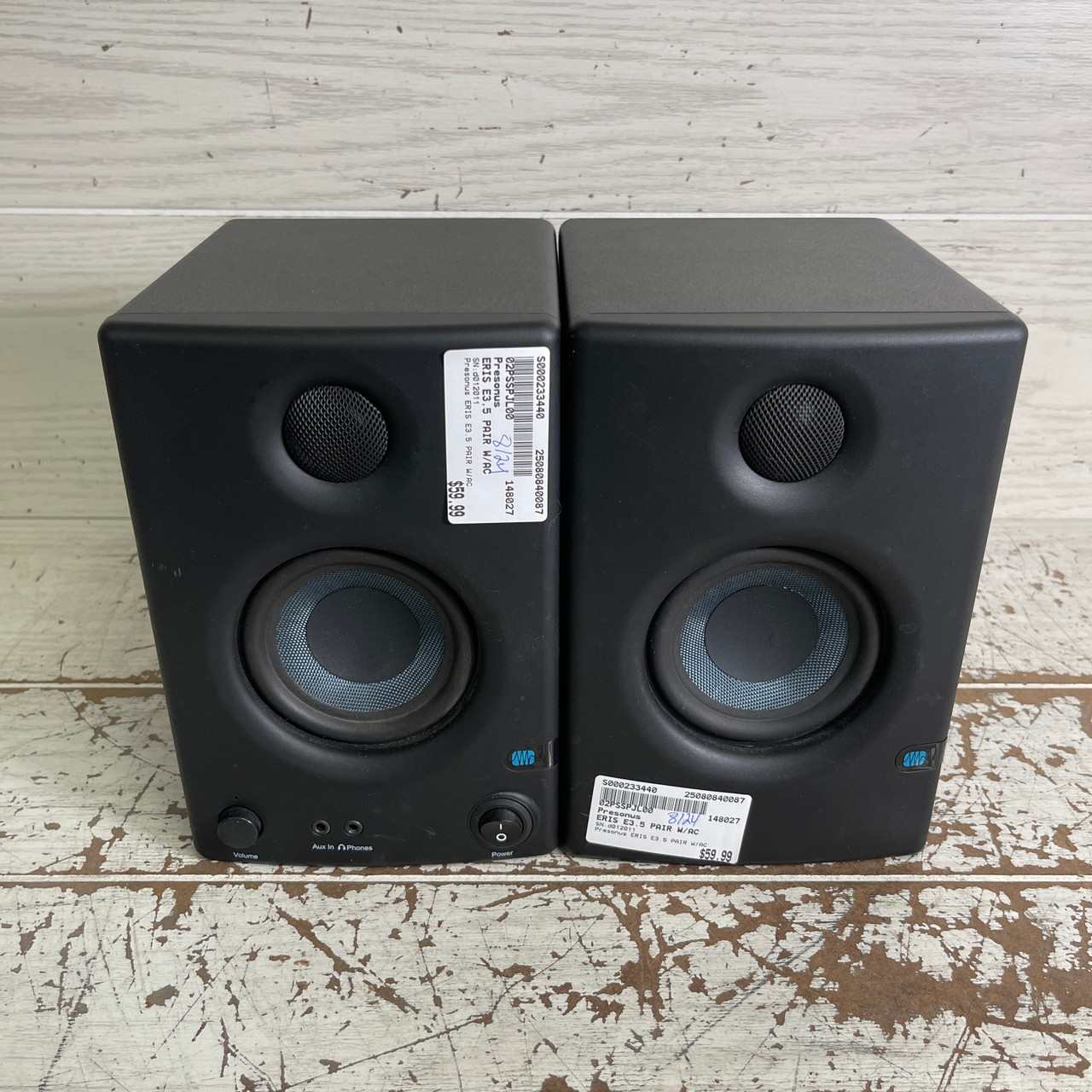 【美品】PreSonus Eris E3.5 BT（ペア） Eris® 3.5BT 2nd Gen (Pair) – PreSonus