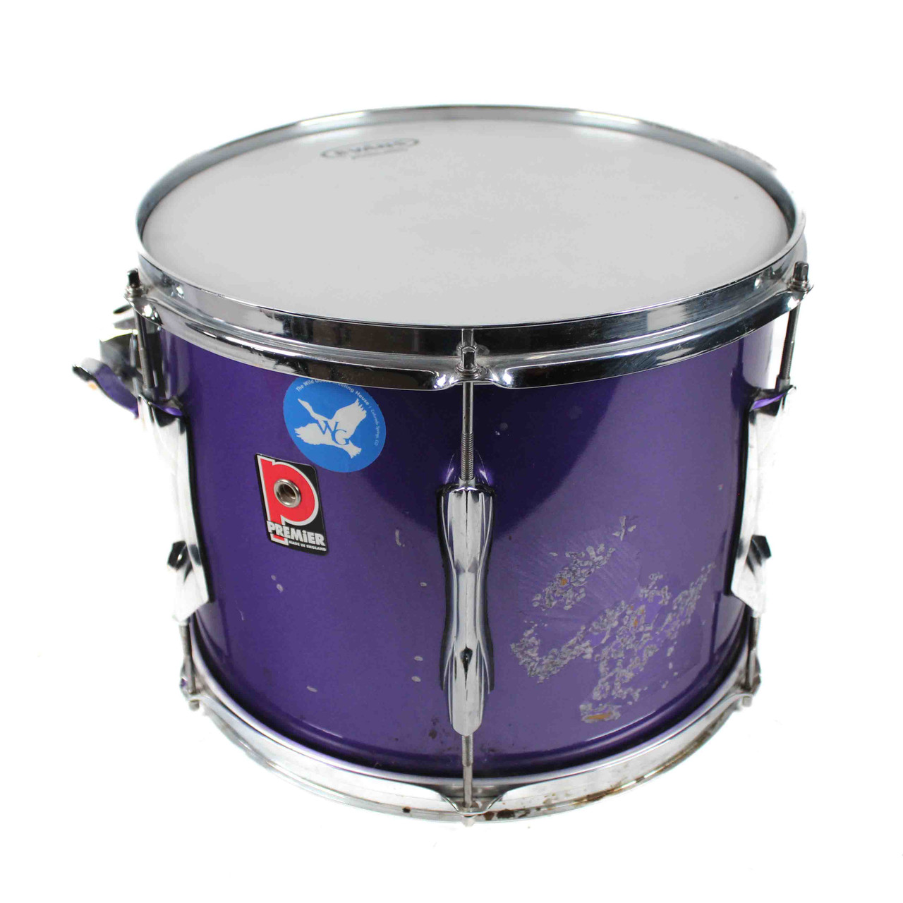 Used Premier CABRIA 10X13 RACK TOM Rack Tom Purple 13