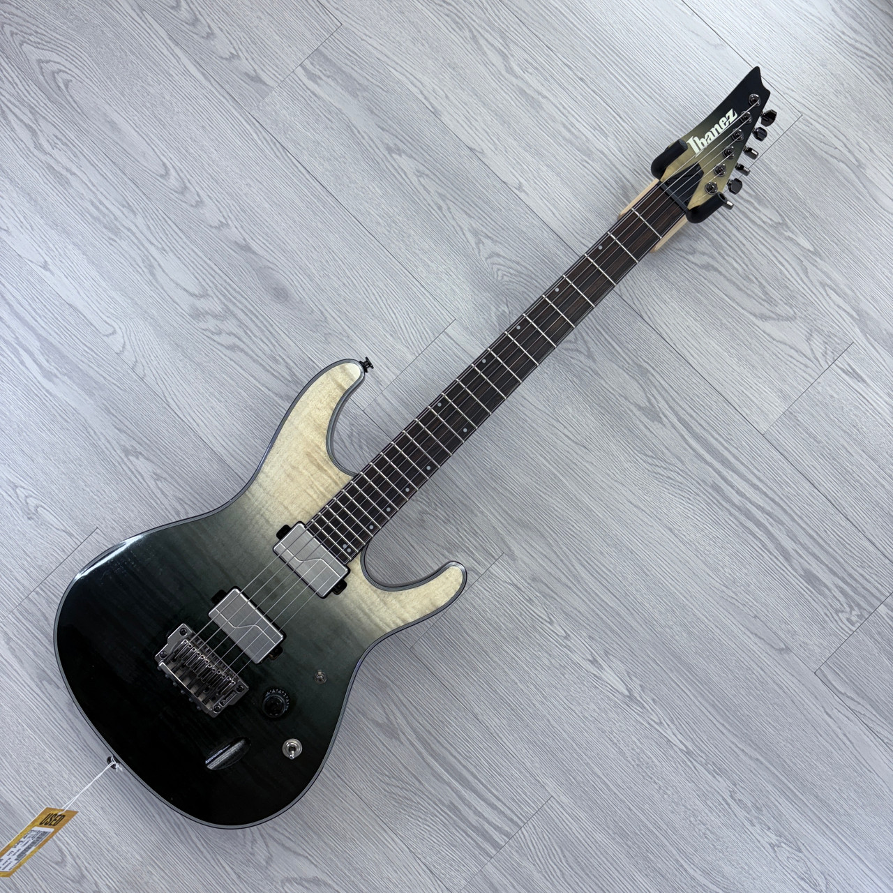 Used Ibanez AXION LABEL S61AL BLACK MIRAGE Super S Electric Guitar