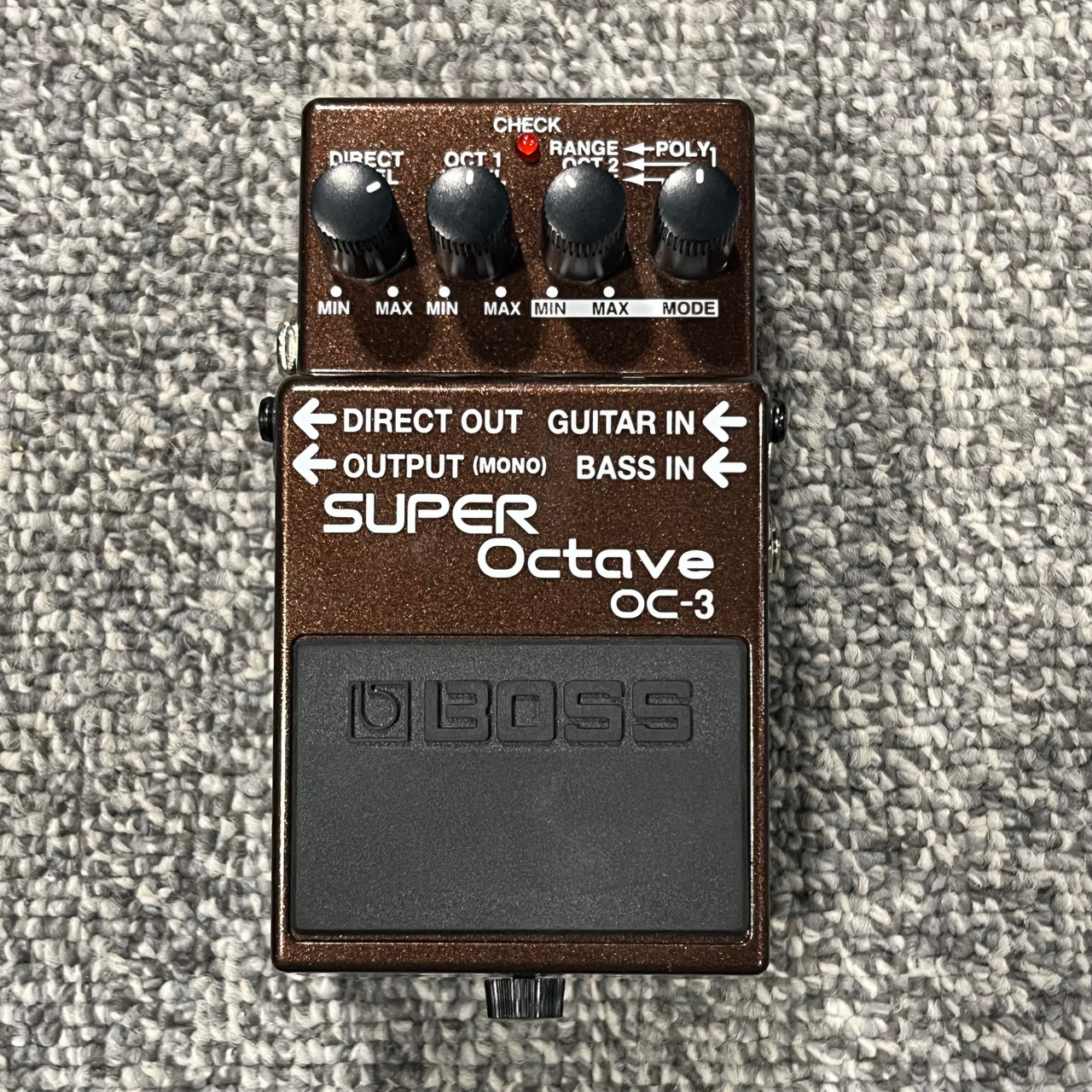 Used BOSS OC-3 SUPER OCTAVE Guitar Pedal
