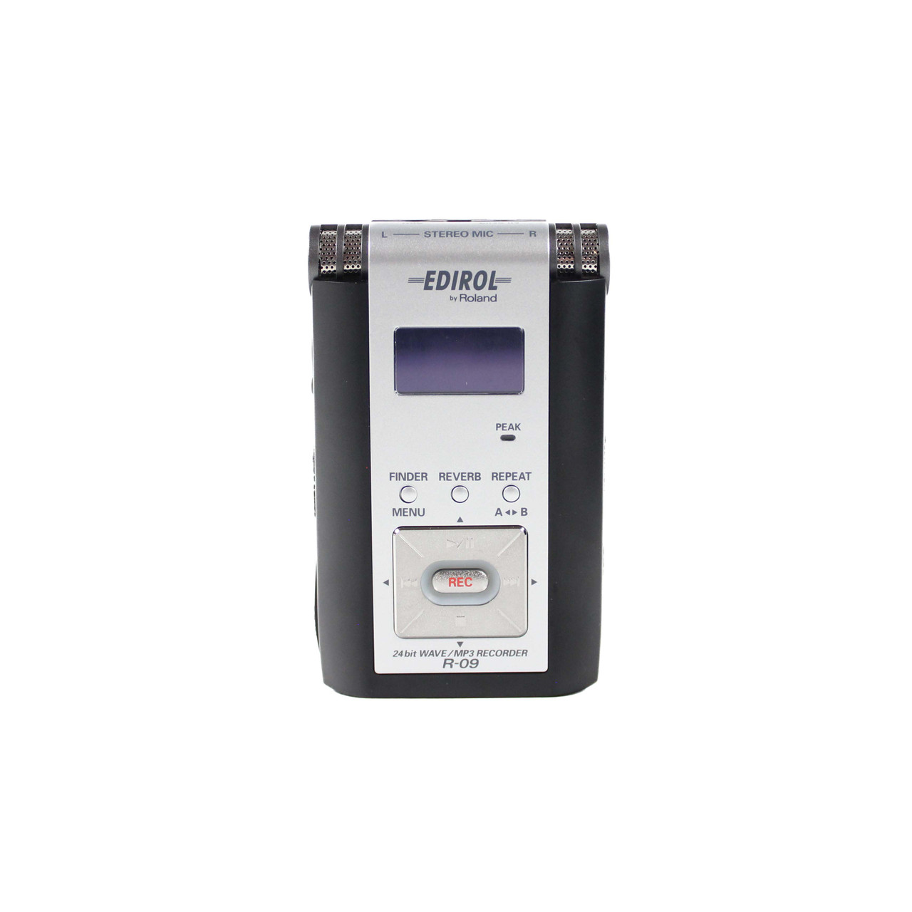 USED ROLAND R-09 MP3 RECORDER WAVE/MP3 箱、説明書、SDカード、ケーブル、アダプター付き 通電視聴確認済 ローランド EDIROL R-09HR HIGH-RESOLUTION WAVE&frasl;MP3 RECORDER (USED)
