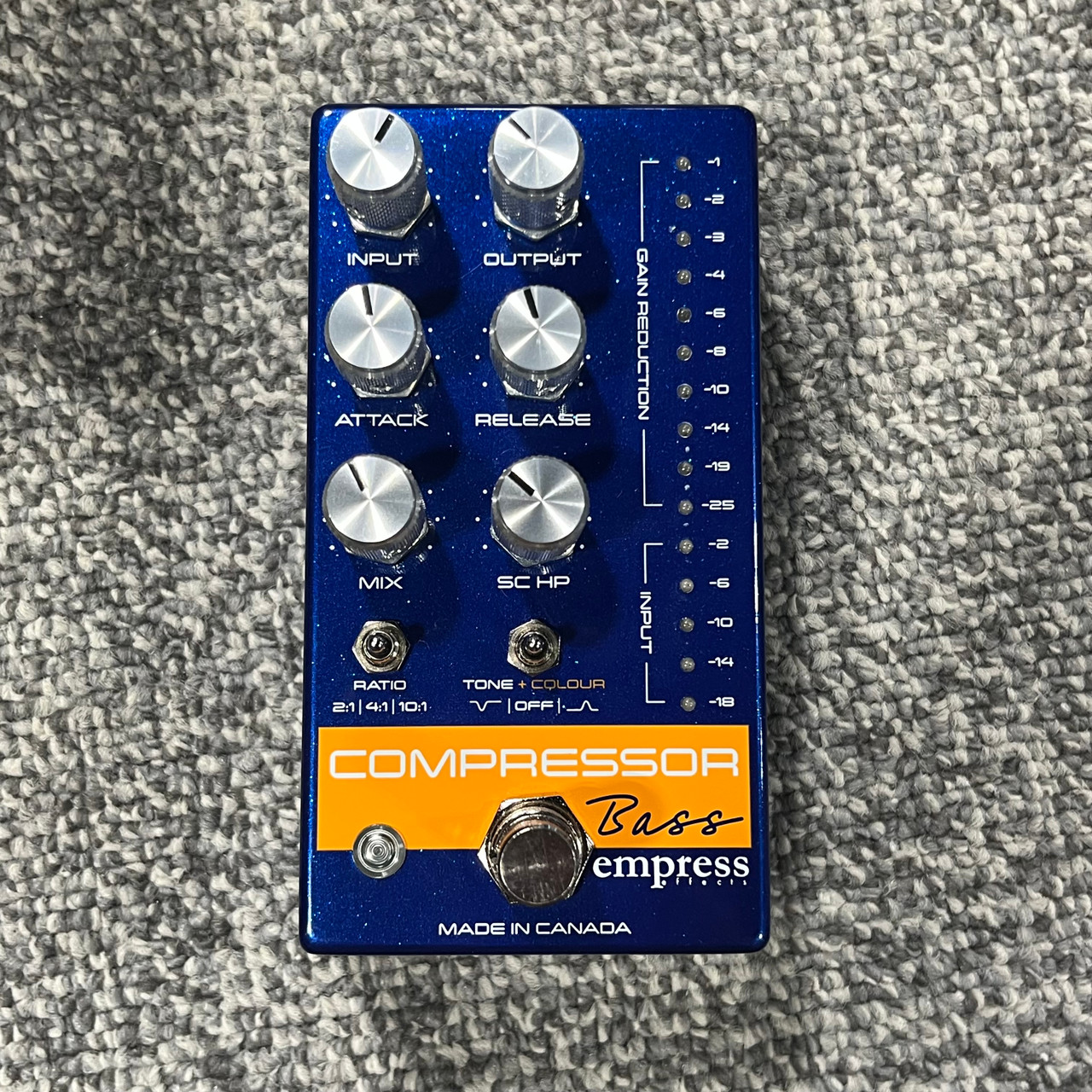 【美品】empress compressor bass用 Used EMPRESS BASS COMPRESSOR Bass Pedal