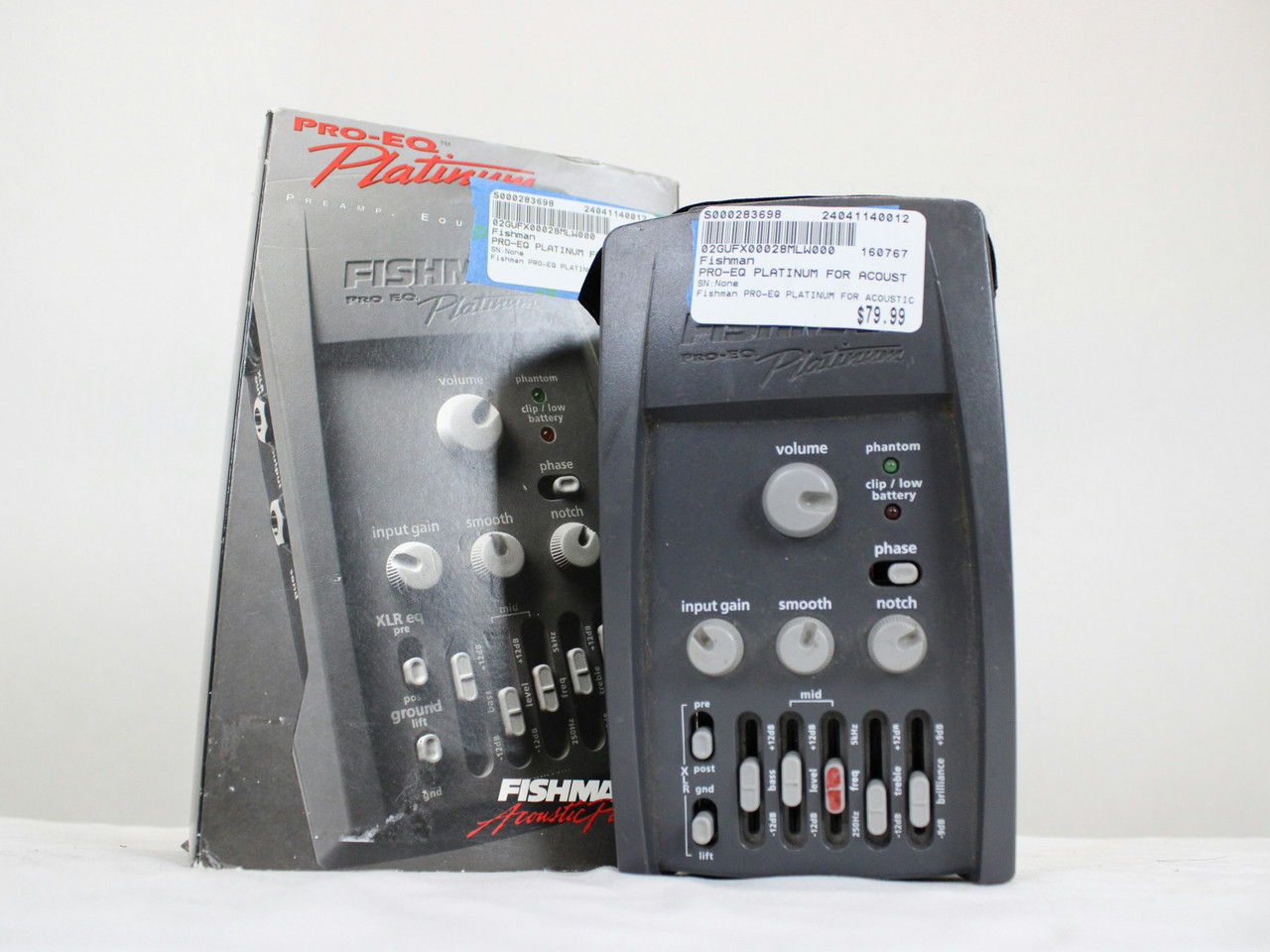 3*_様 中古 FISHMAN Platinum Pro EQ/DI 使用感少 3*_様 中古 FISHMAN Platinum Pro EQ/DI 使用感少 中古 FISHMAN