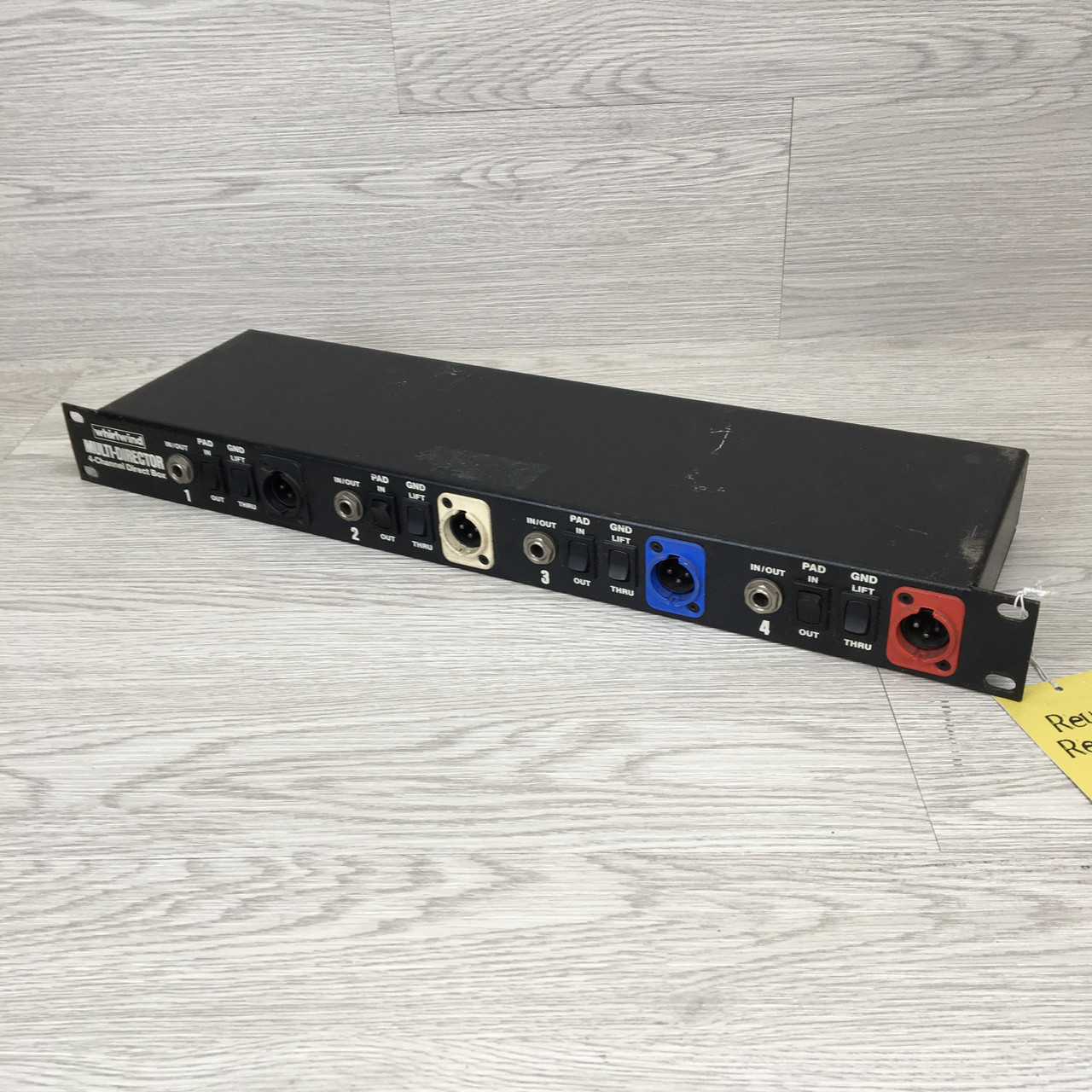 Used Whirlwind MULTI DIRECTOR 4-CH DI RACK Rackmount Recording Device