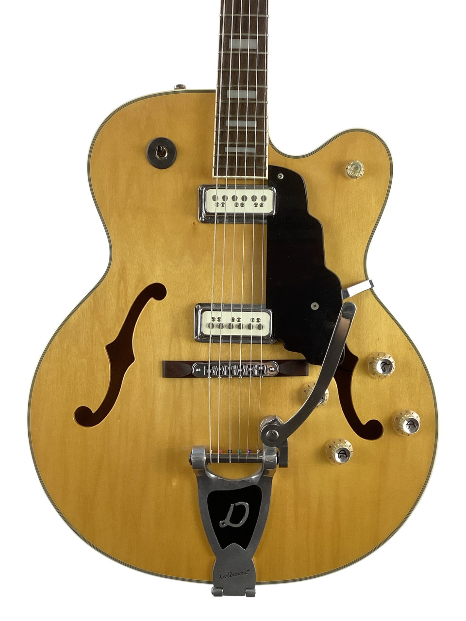 Used De Armond T-400 GUILD W/BIGSBY Semi-Hollow Electric