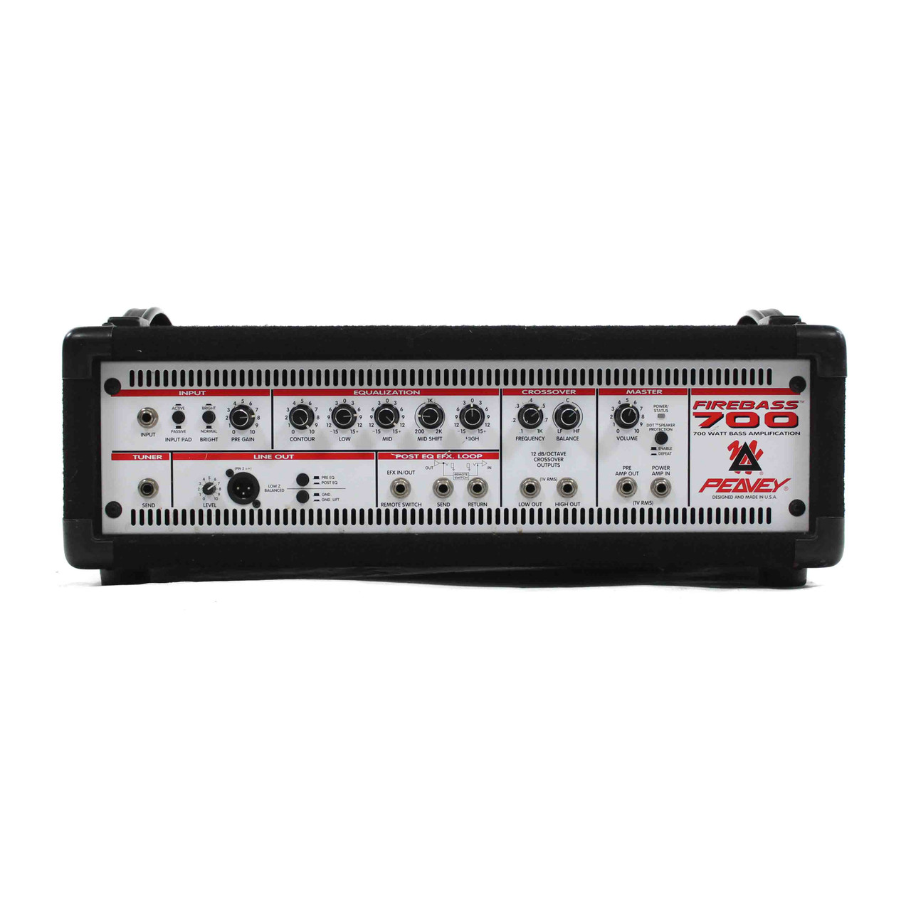 Used Peavey FIREBASS 700 Bass Amplifier Head