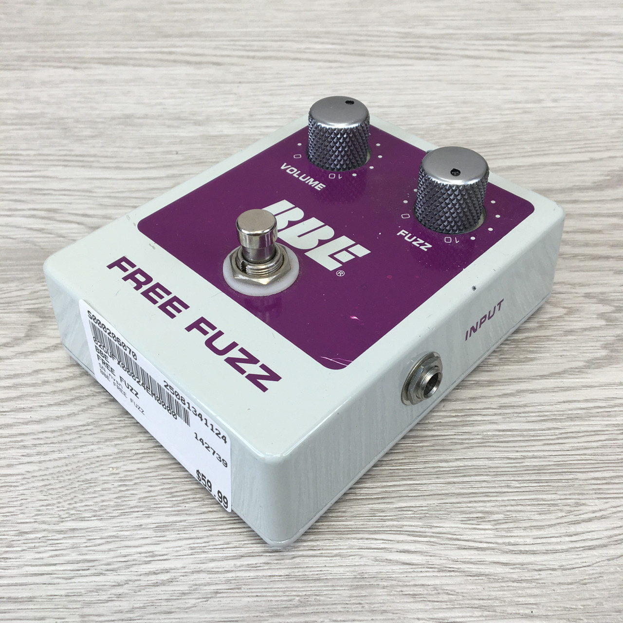Used BBE FREE FUZZ Fuzz Pedal