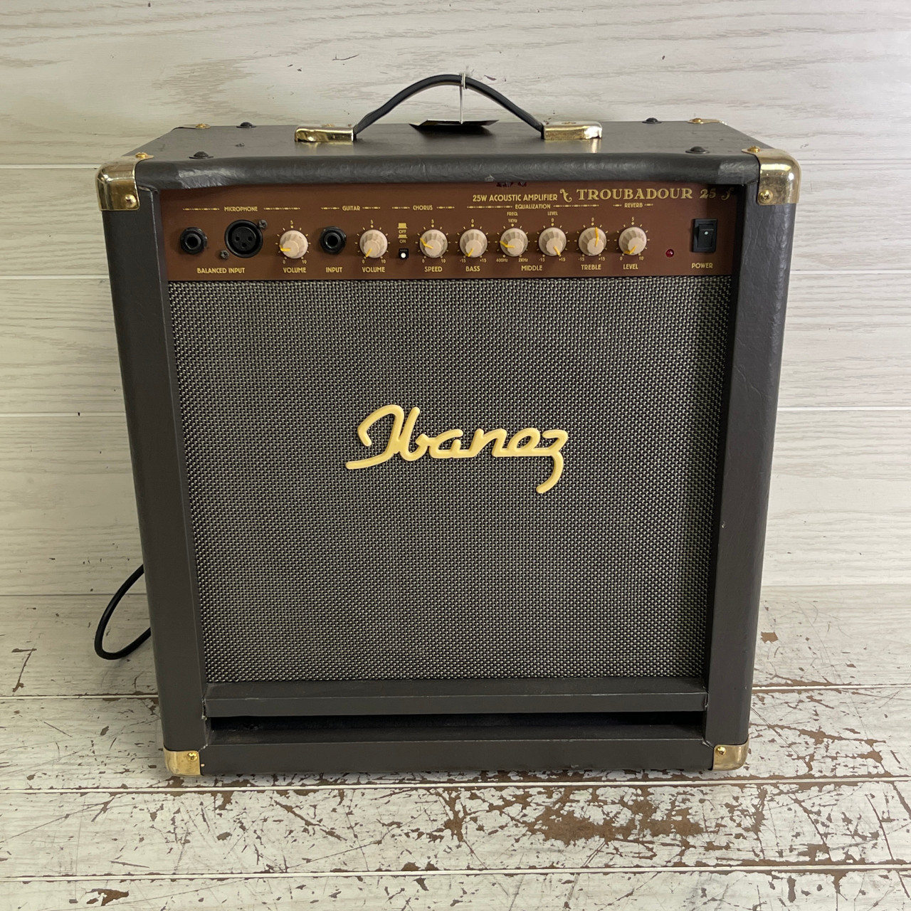 Used Ibanez TROUBADOUR TA25 1 x 10 Solid State Amplifier 1 x 10