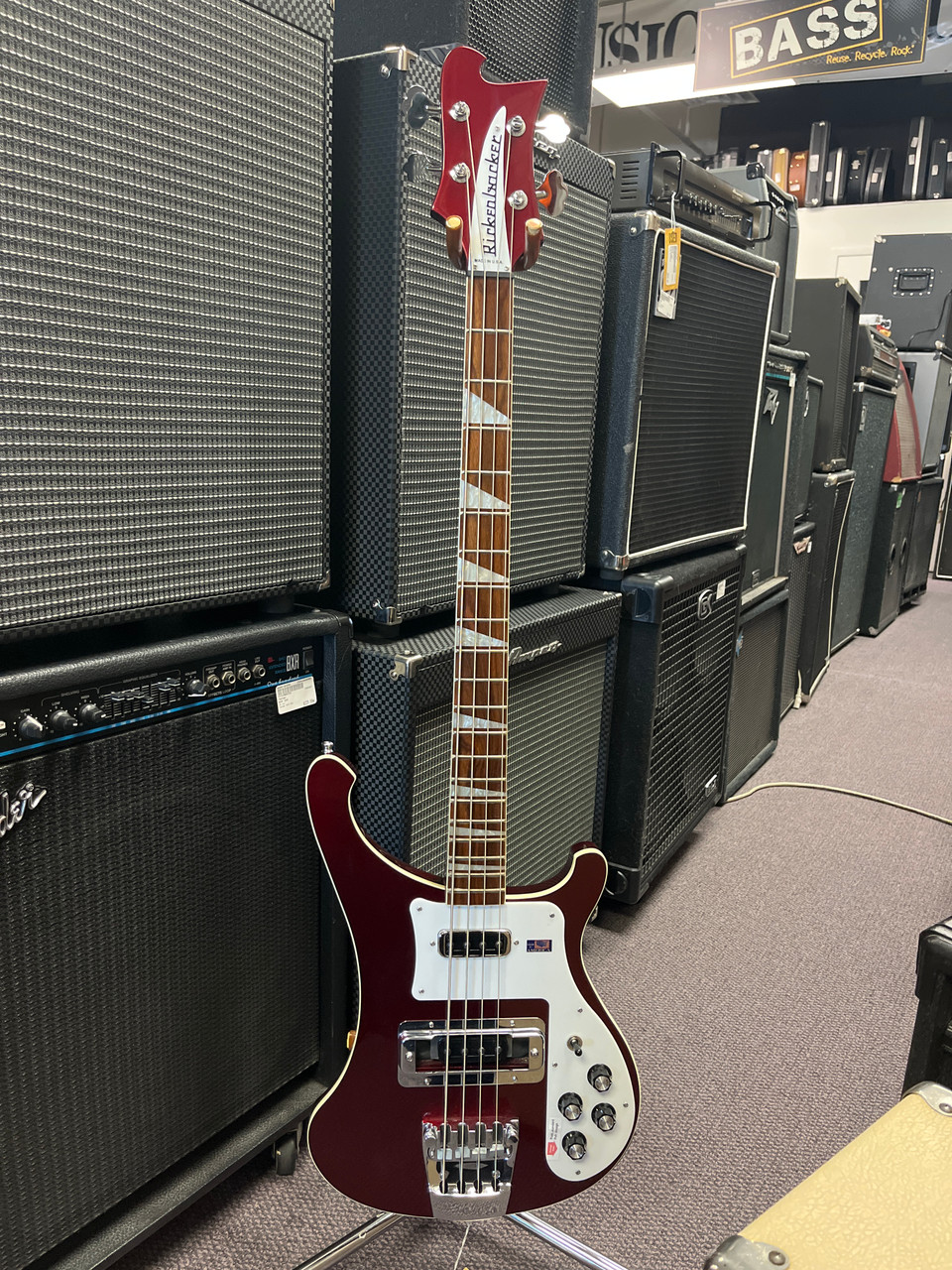 Used Rickenbacker 4003 RUBY RED 2012 Bass Guitar Red 4-String