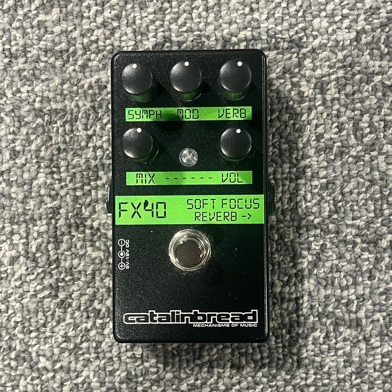 Used CATALINBREAD FX40 SOFT FOCUS Guitar Reverb Pedal