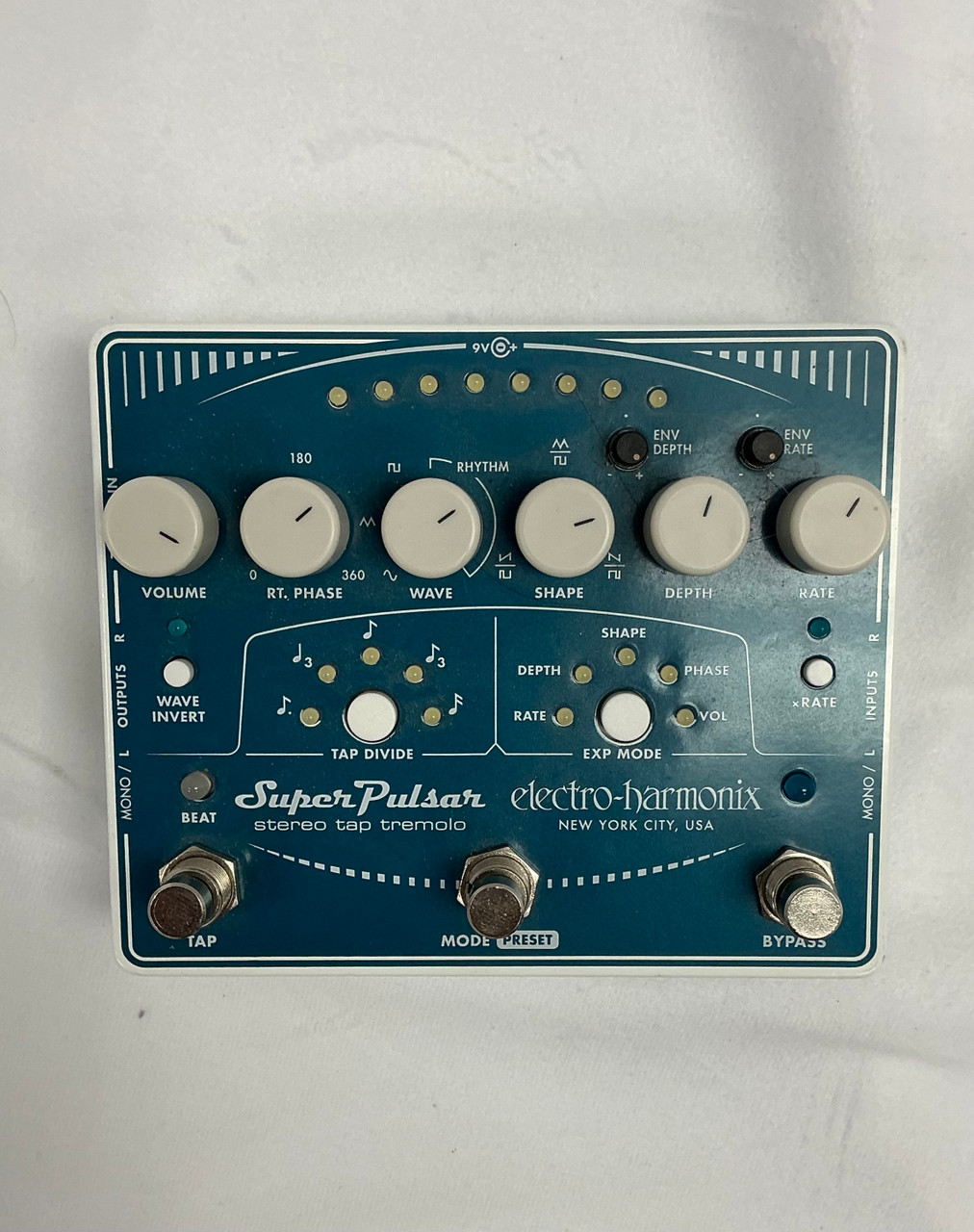 Used Electro Harmonix (E/H) SUPER PULSAR Sampler Pedal