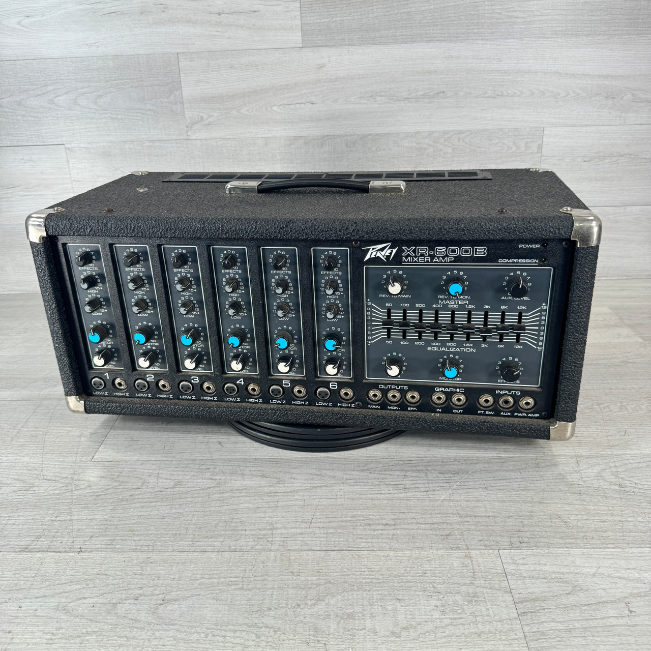 Used Peavey XR-600B Powered Mixer Head