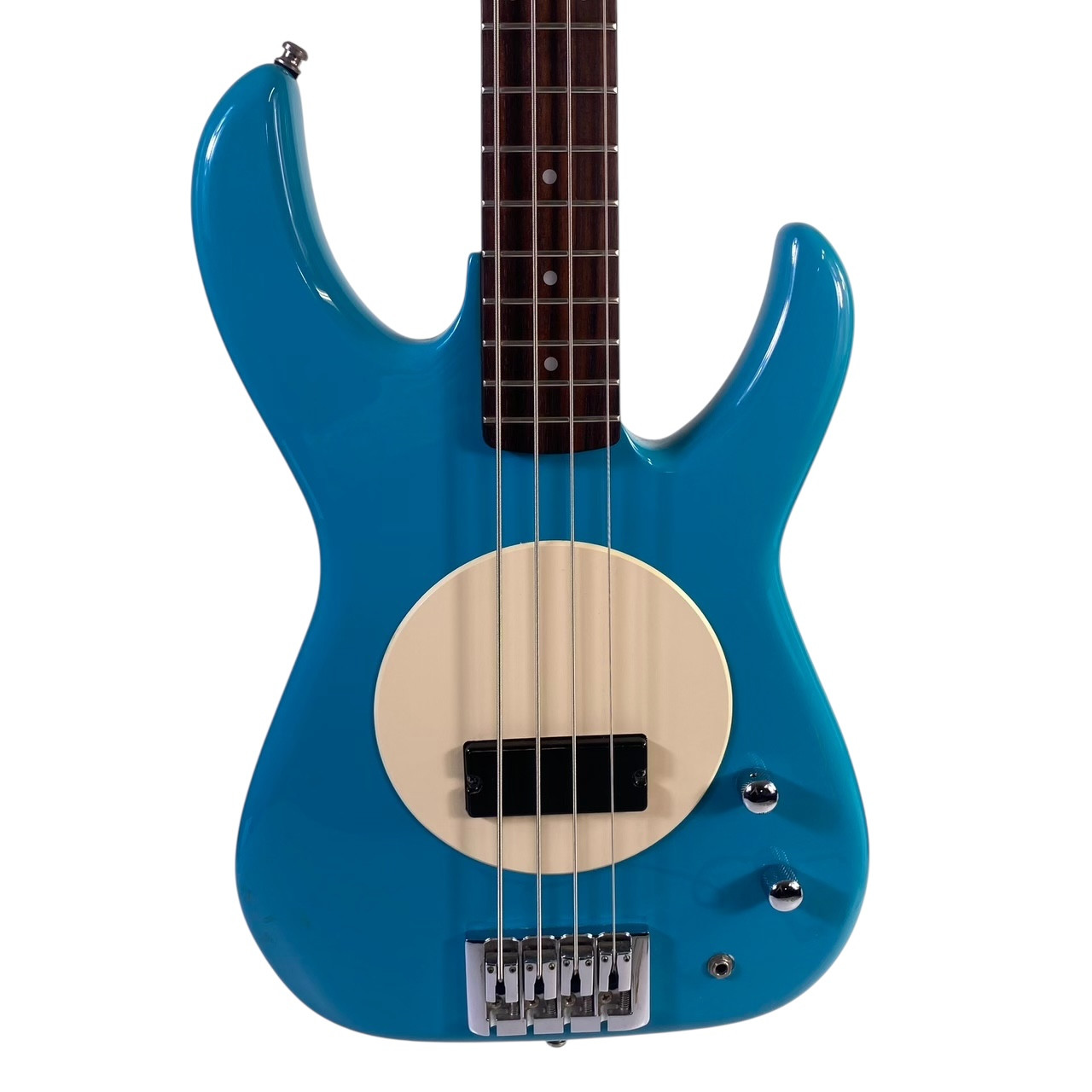 Used FLEABASS MODEL 32 AQUA BLUE Bass Guitar Blue 4-String