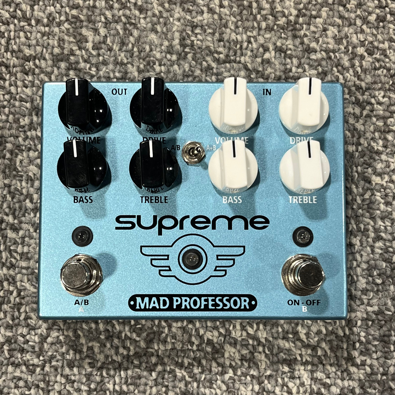 Used MAD PROFESSOR SUPREME OVERDRIVE Guitar Pedal Used MAD PROFESSOR SUPREME OVERDRIVE Guitar Pedal