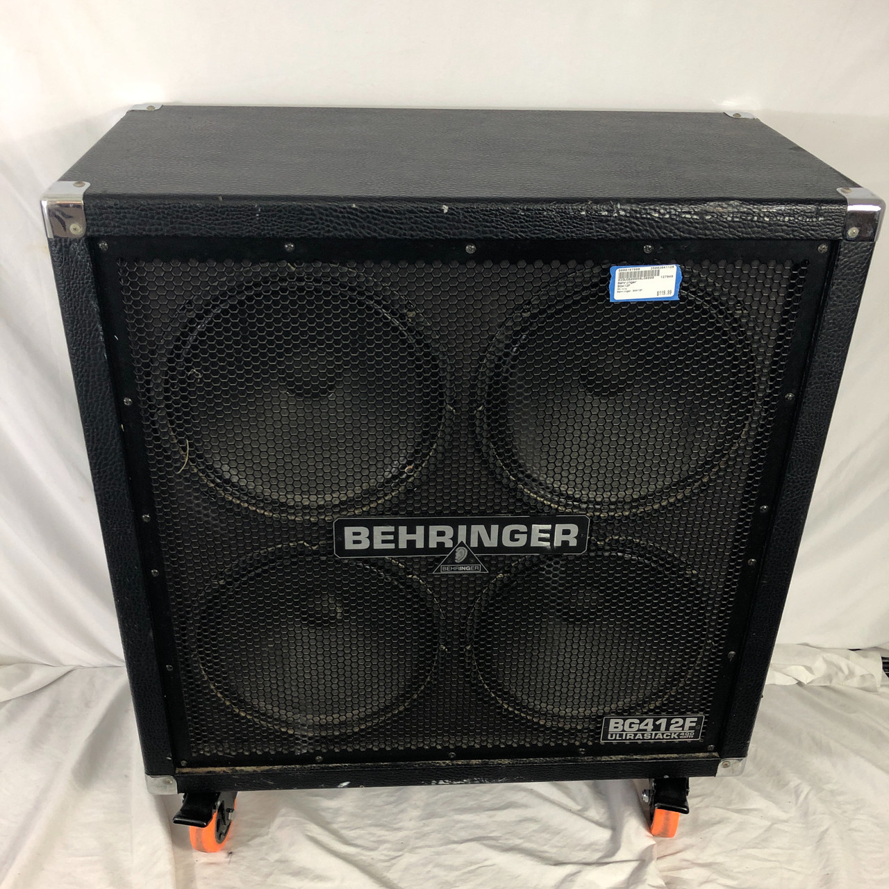 ベリンガー　ギターアンプ　キャビネットスピーカー　BG412F Used Behringer BG412F 4 x 12 Guitar Speaker Cabinet 4 x 12