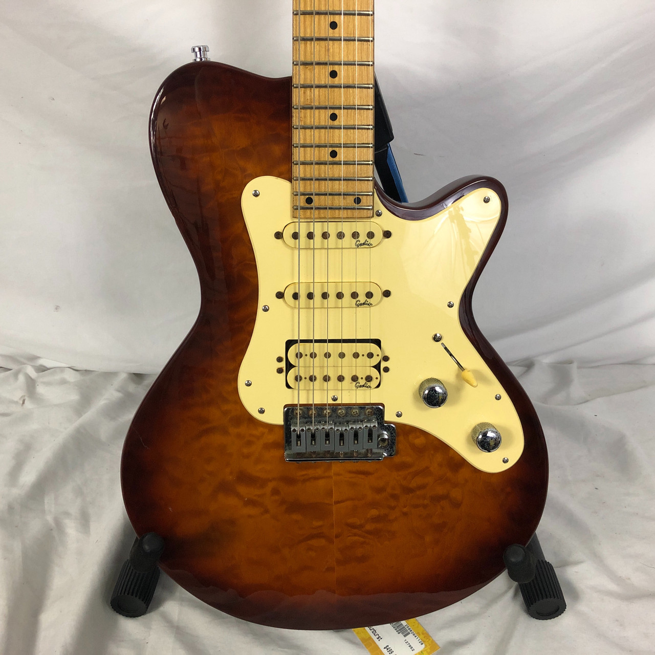 Used Godin SD24 LP Type Electric Guitar Cherry Sunburst 6-String