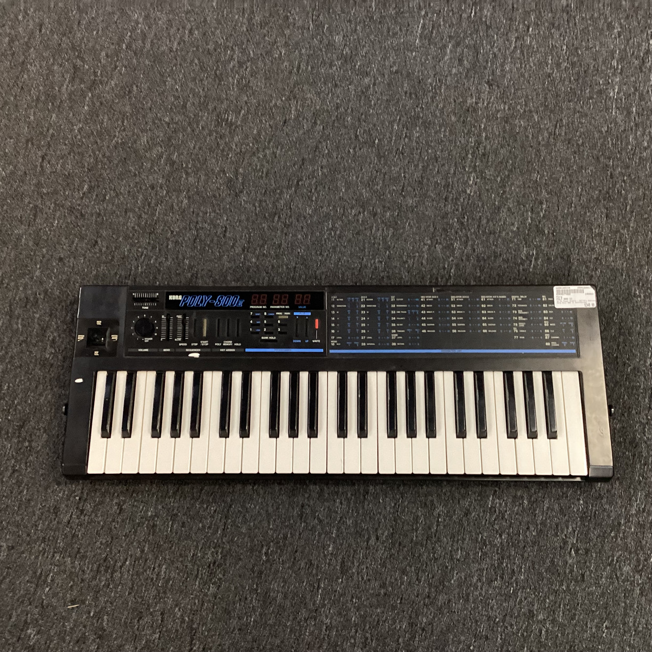 【ジャンク】KORG POLY-800 シンセサイザー 61鍵 ジャンク】KORG POLY-800 シンセサイザー 61鍵 - メルカリ