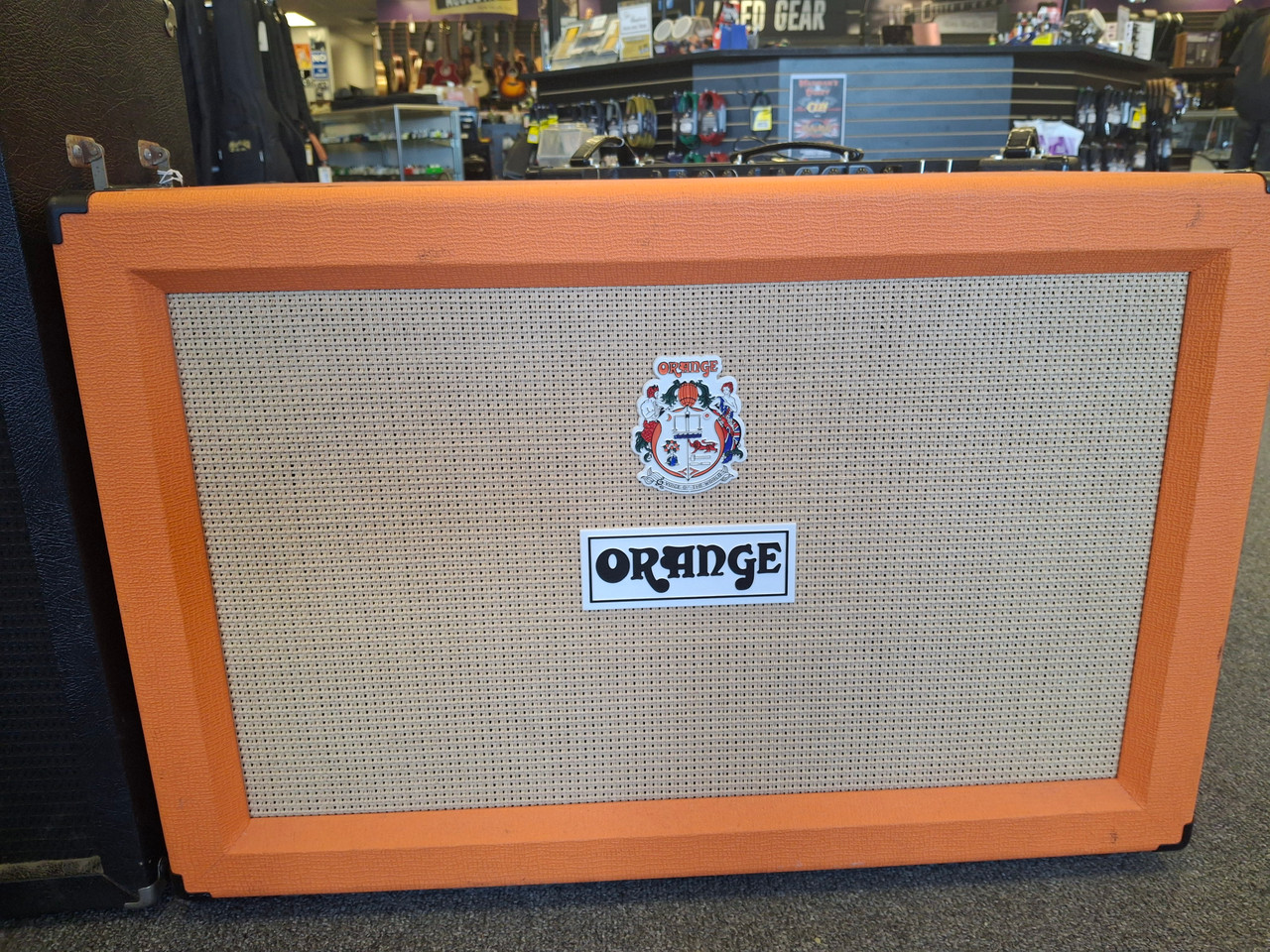 Used Orange PPC-212 ORANGE 2 x 12 Guitar Speaker Cabinet 2 x 12