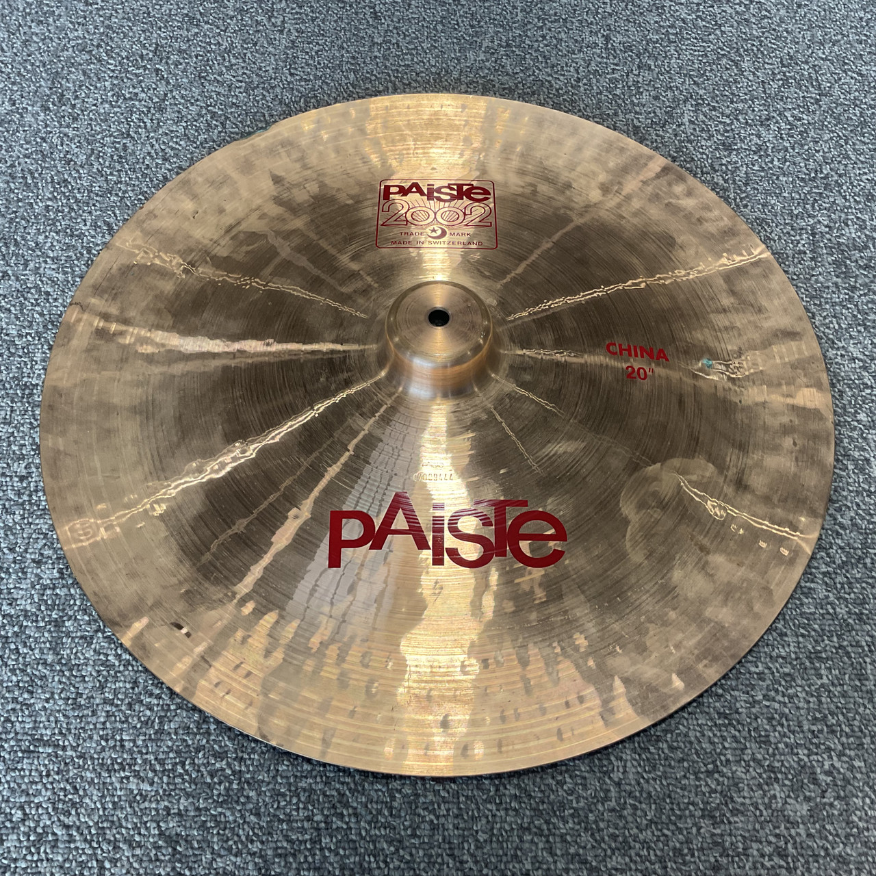 特注品 PAiSTE Signature Line Heavy China 20 Paiste Signature 20