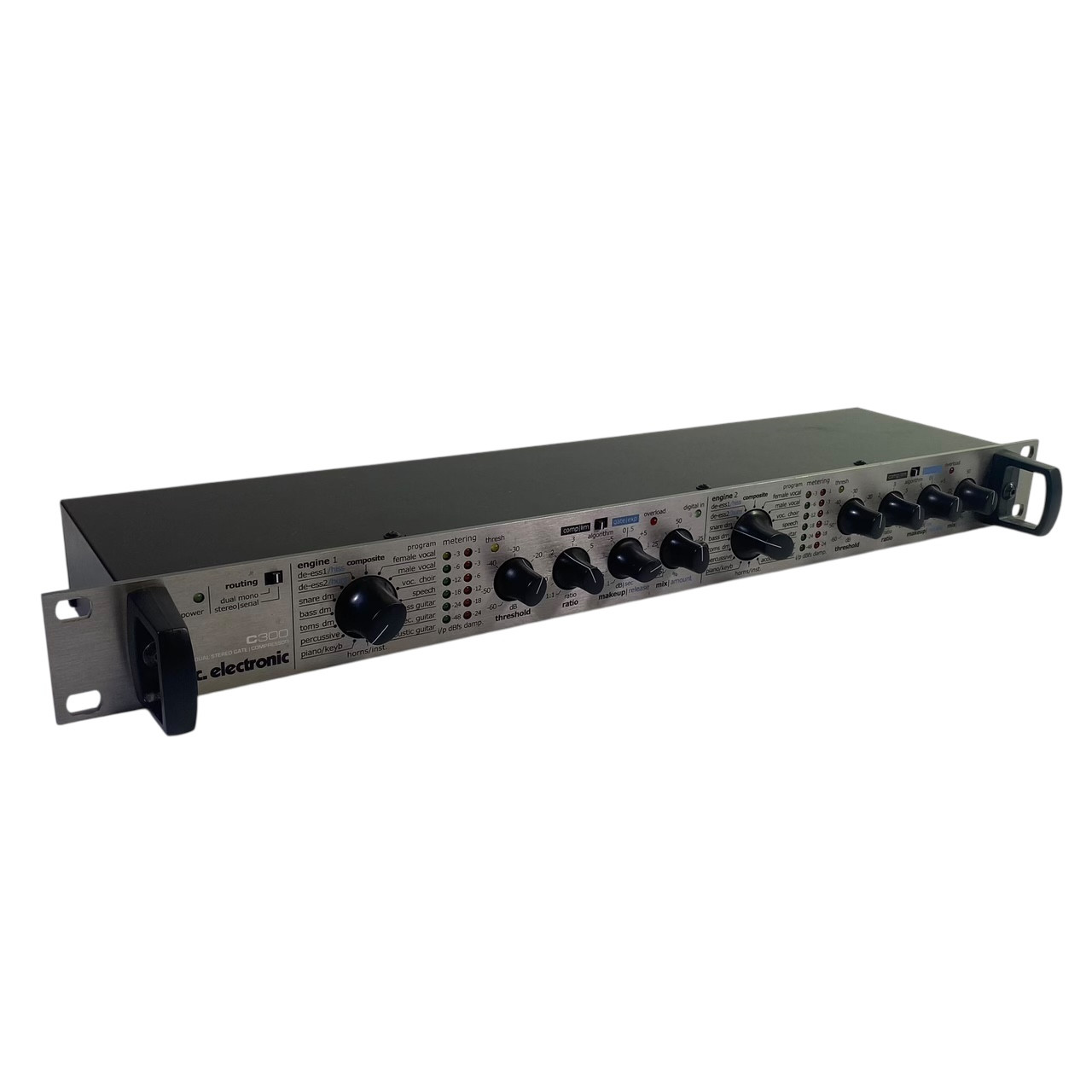 TC Electronic C300 Dual ステレオ Gate Comp 2 Used TC Electronic C300 DUAL STEREO GATE COMPRESSOR Compressor