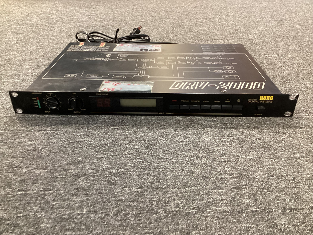 ♥KORG DRV-1000 デジタルリバーブ ジャパンビンテージエフェクター