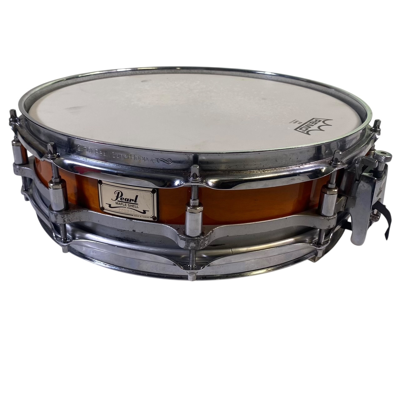 Birch Snare Drum 4x14 Orange Fade LQ Noble \u0026 Cooley Alloy Classic Painted Snare Drum 14x4.75 Flat Orange w⁄Black  Hw