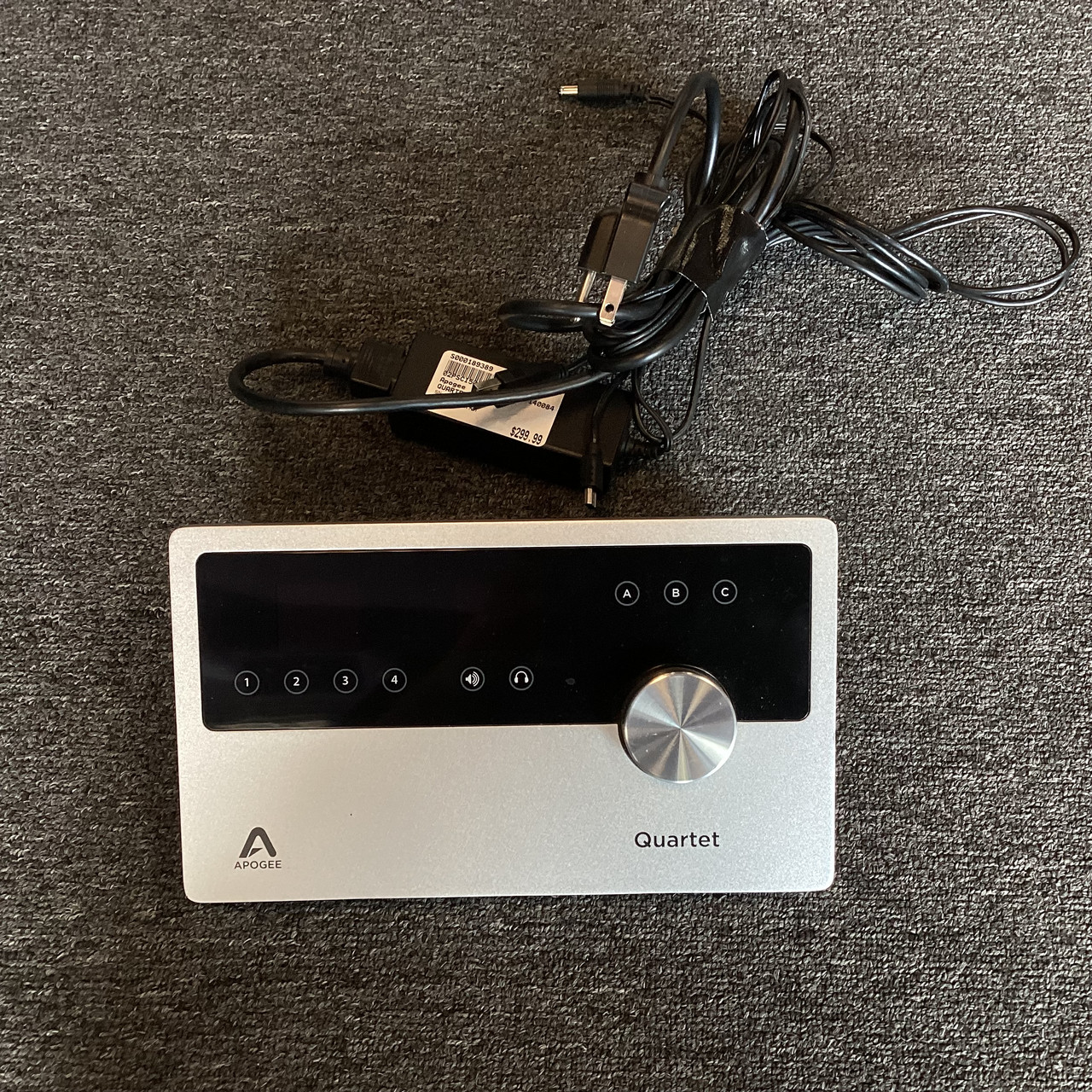 【ジャンク品／動作確認済み】Apogee Quartet（アポジーカルテット） Used Apogee QUARTET Computer Interface 4 A/D Recording Inputs