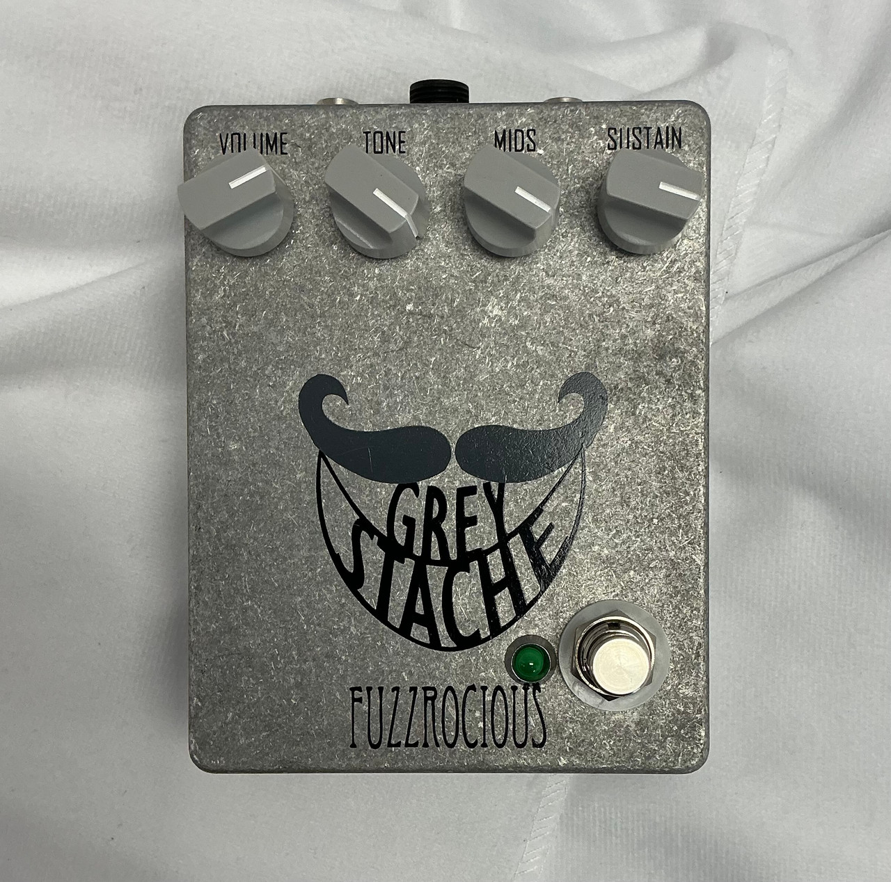 Used Fuzzrocious GREY STACHE Fuzz Pedal
