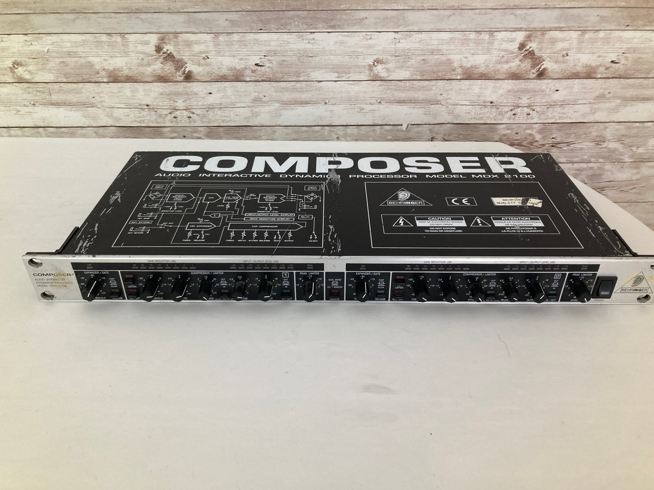 Used Behringer MDX2100 COMPOSER Compressor