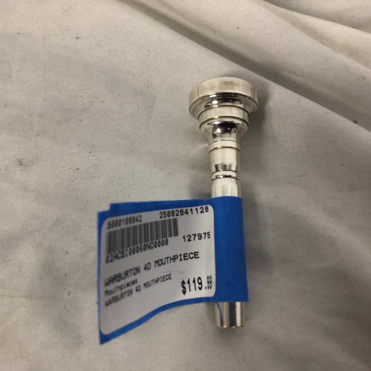 Used WARBURTON 4D MOUTHPIECE Band Instrument Mouthpiece